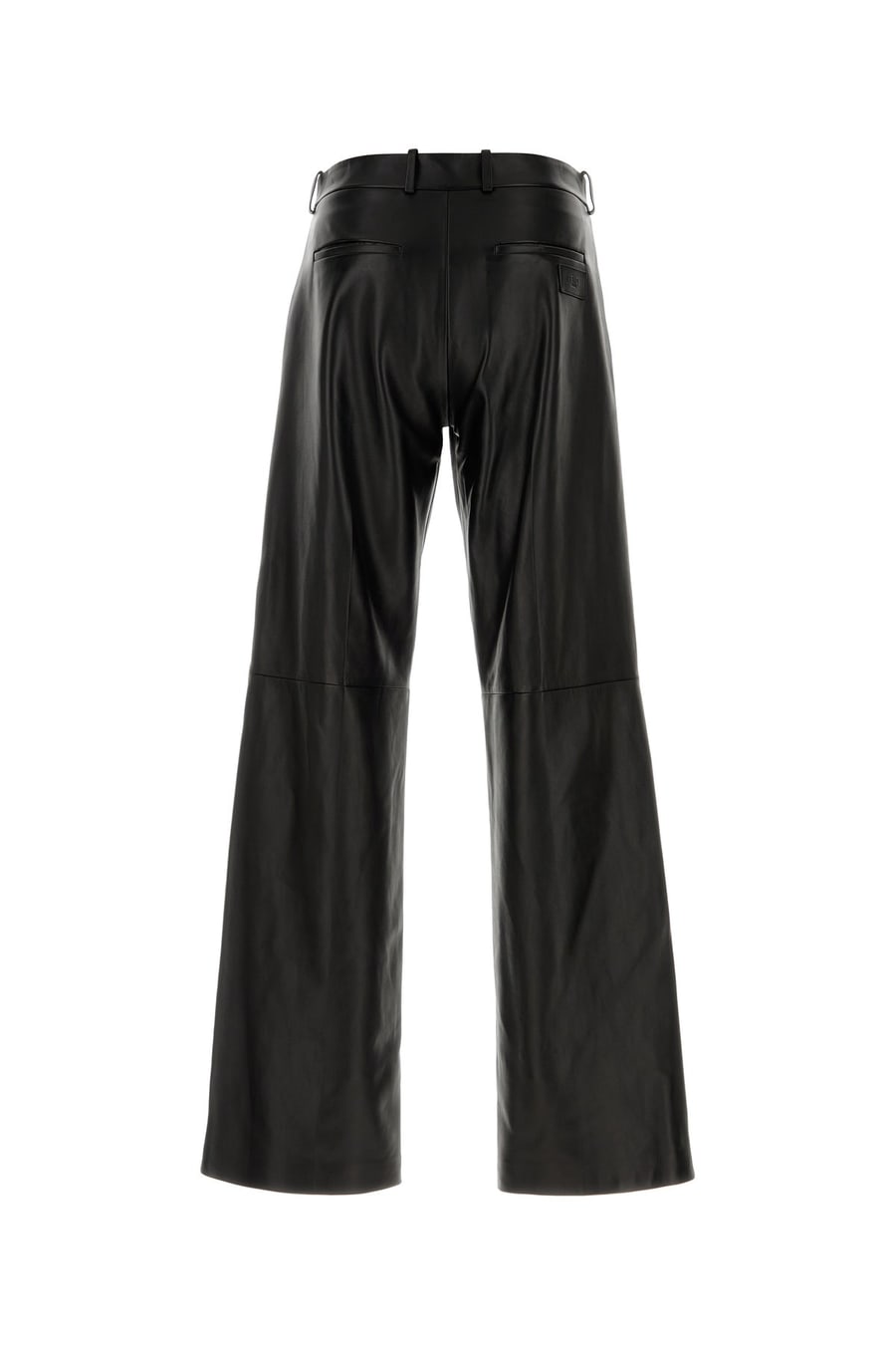 Fendi Pantalone in nappa nera, view 2