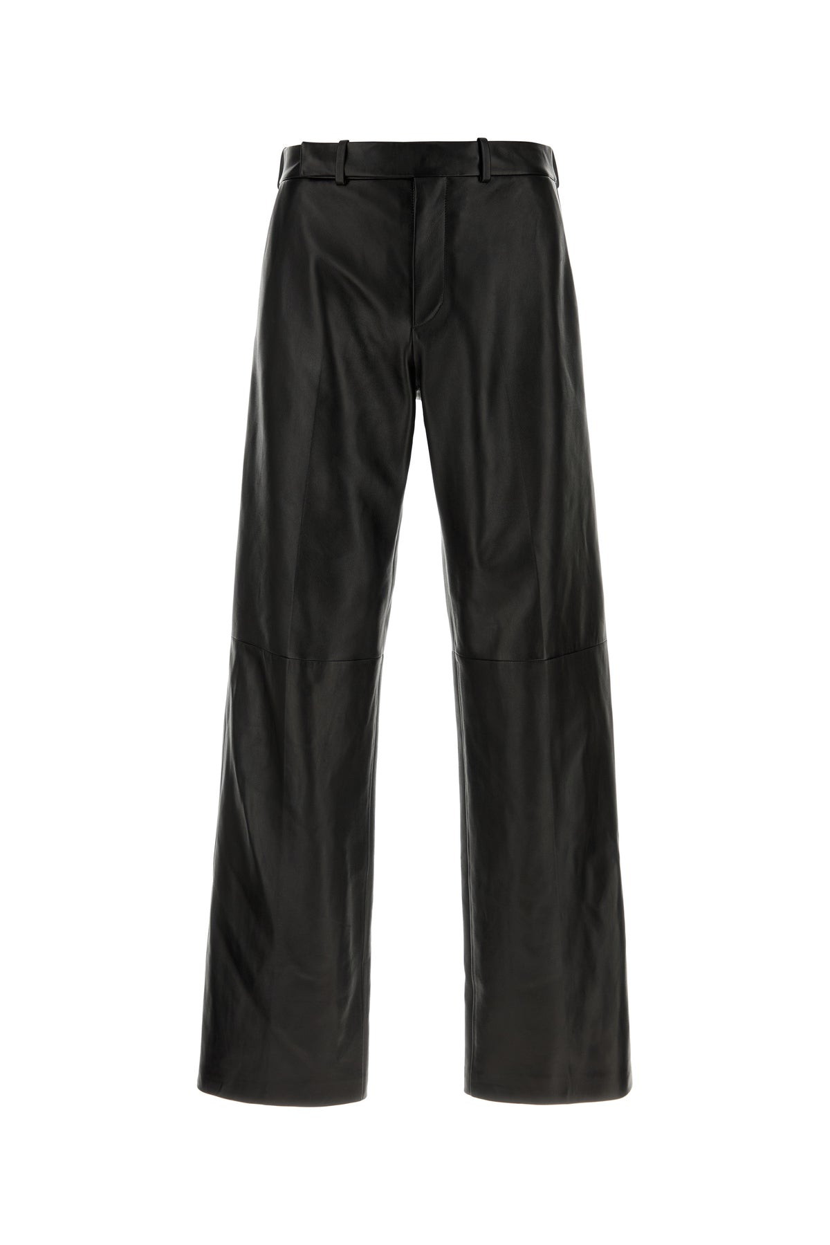 Fendi Pantalone in nappa nera