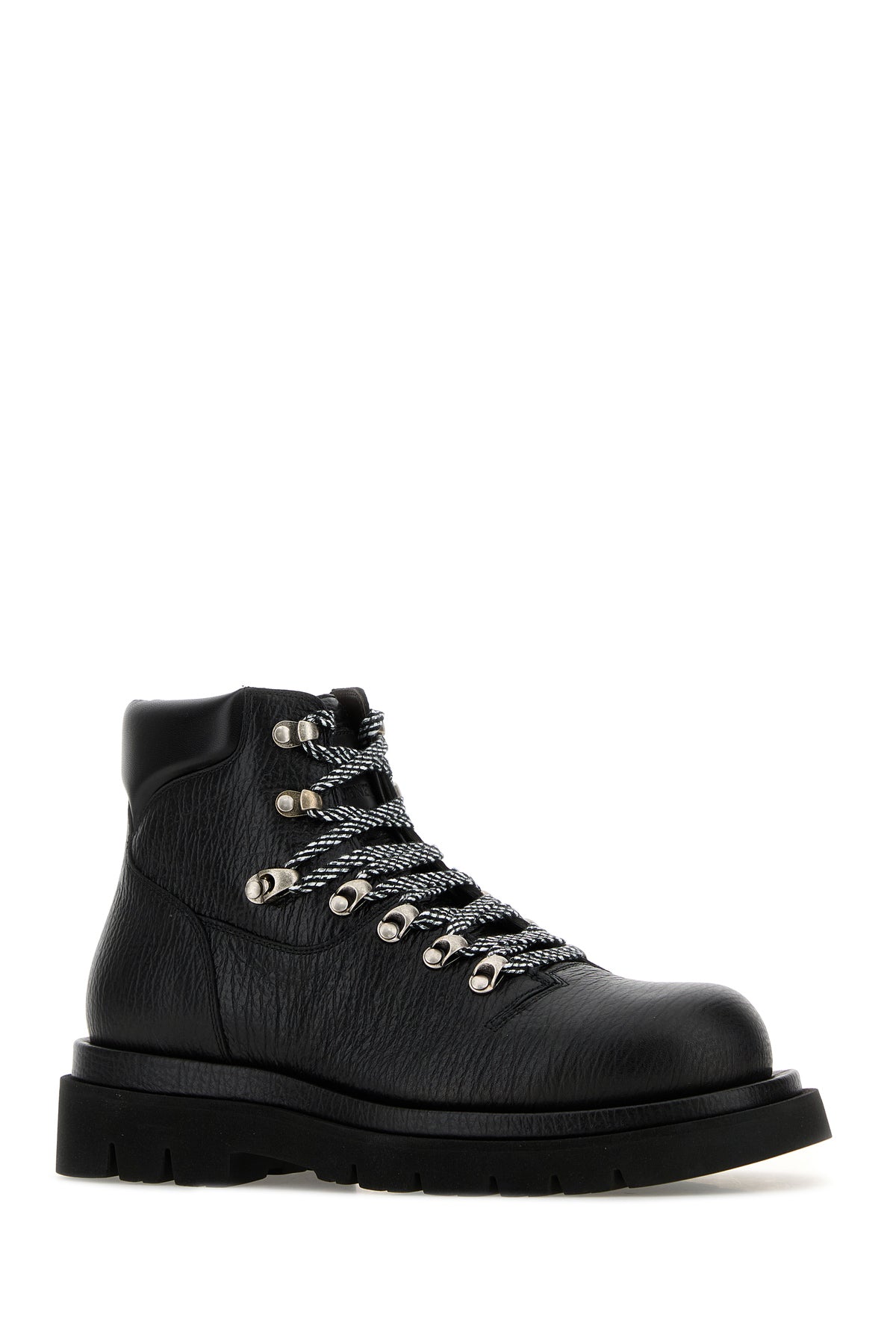 Bottega Veneta Stivaletti Shark in pelle nera, view 2