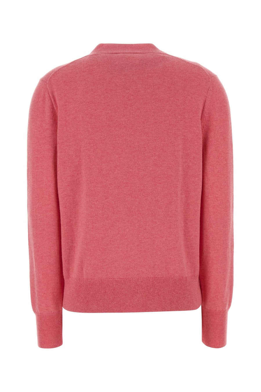 ISABEL MARANT ETOILE Cardigan Karina in misto cotone rosa scuro, view 2