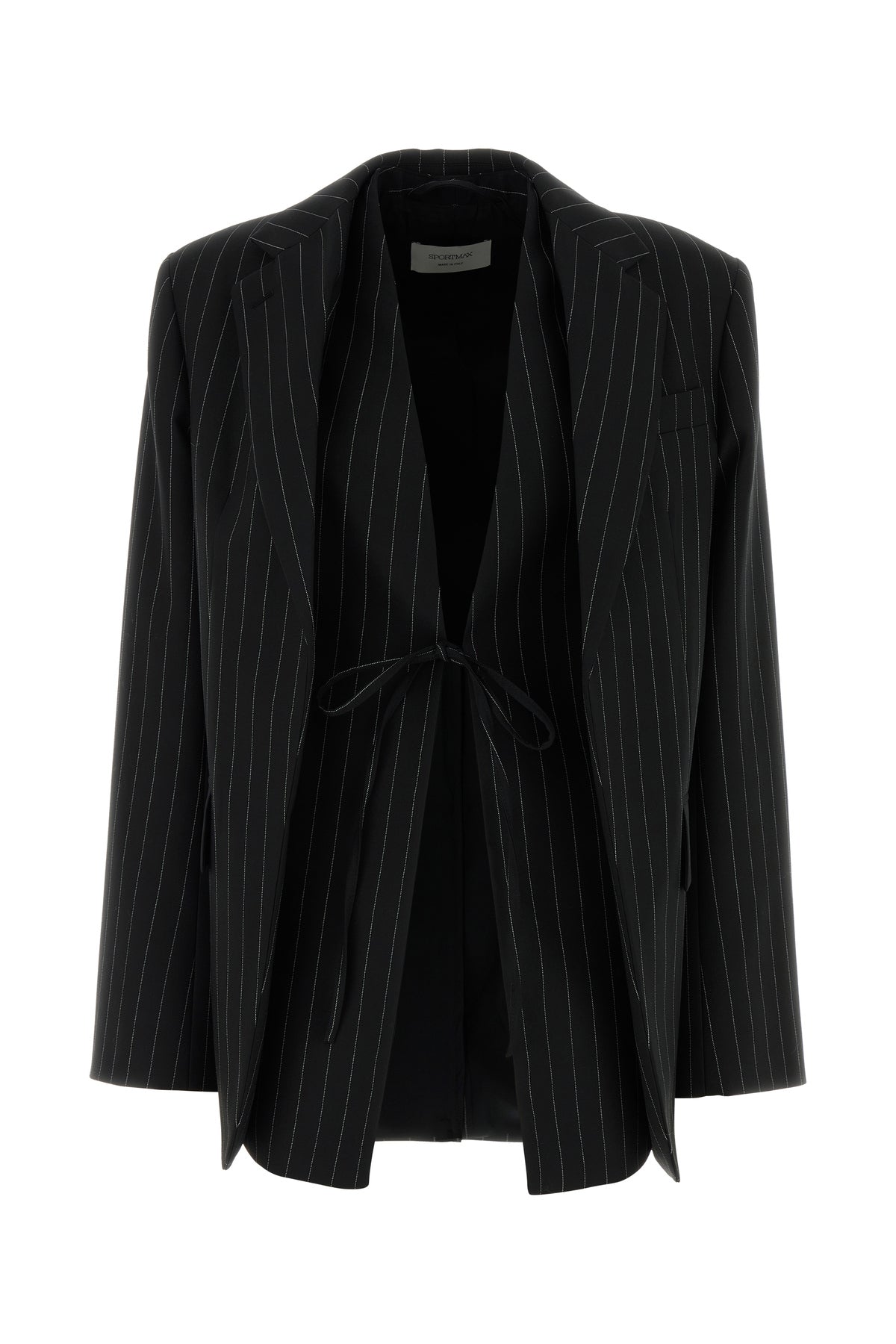 Sportmax Giacca Divina in misto lana ricamata