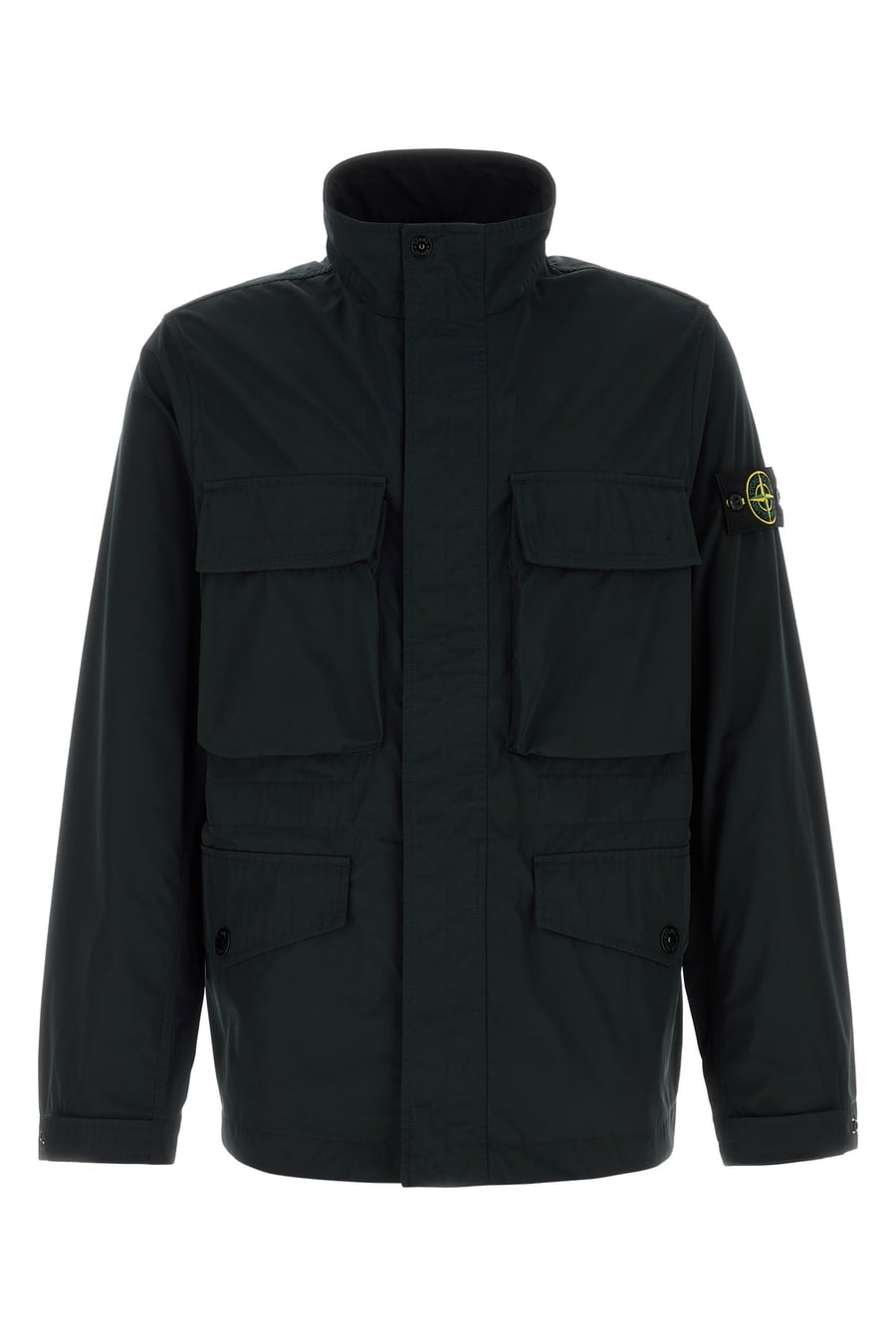 Stone Island Giubbino in poliestere nero