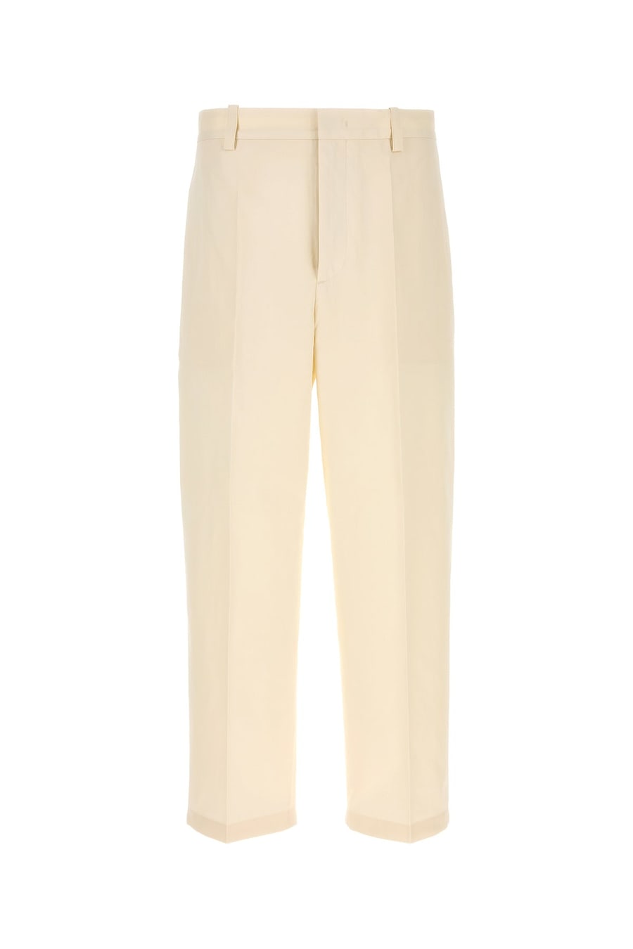 Jil Sander Pantalone in cotone avorio