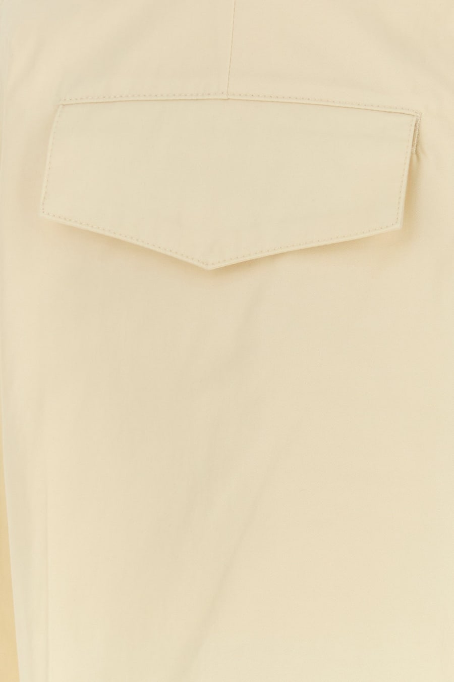 Jil Sander Pantalone in cotone avorio, view 5