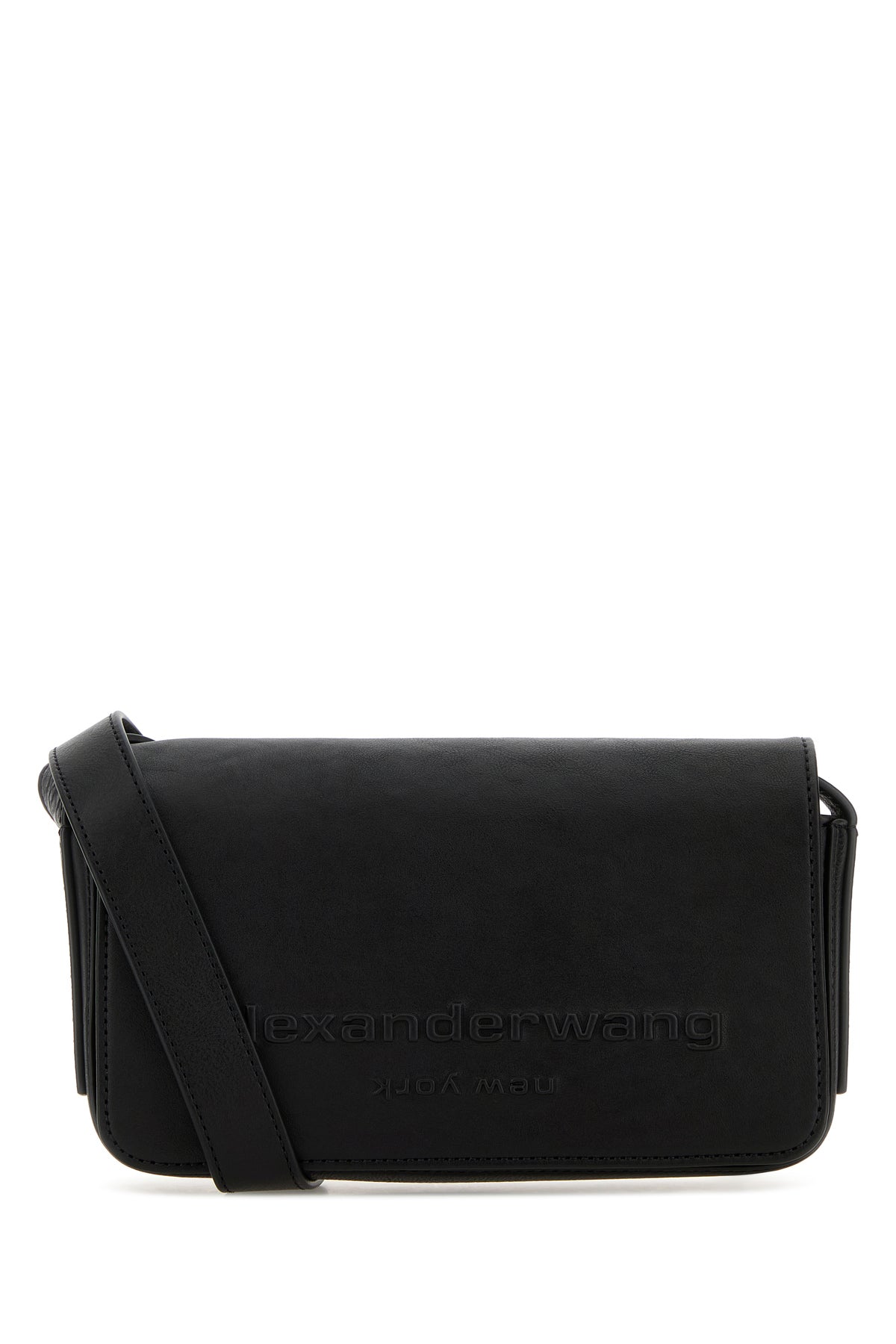 ALEXANDER WANG Borsa a tracolla Punch in pelle nera