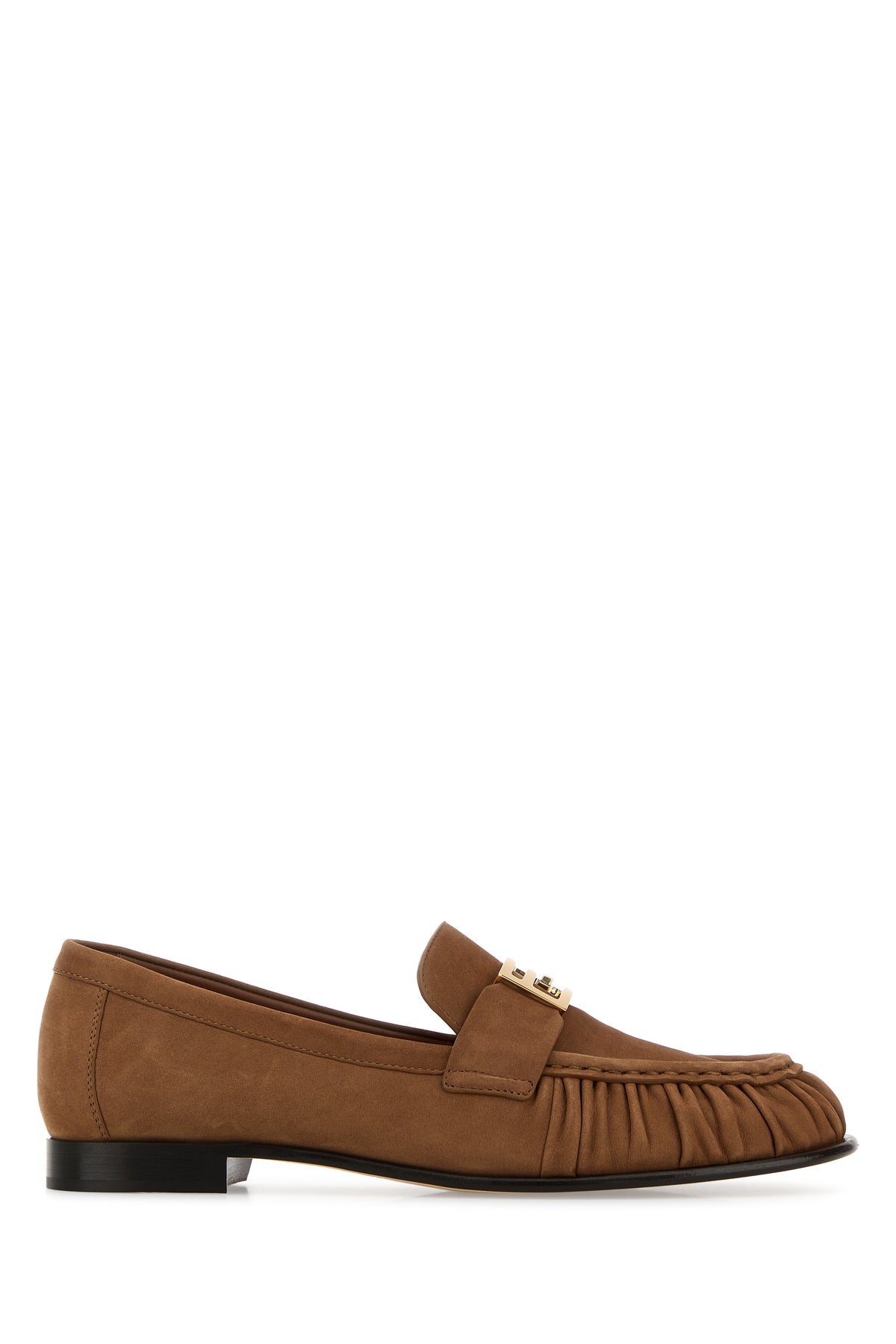 Fendi Mocassini in pelle scamosciata biscotto