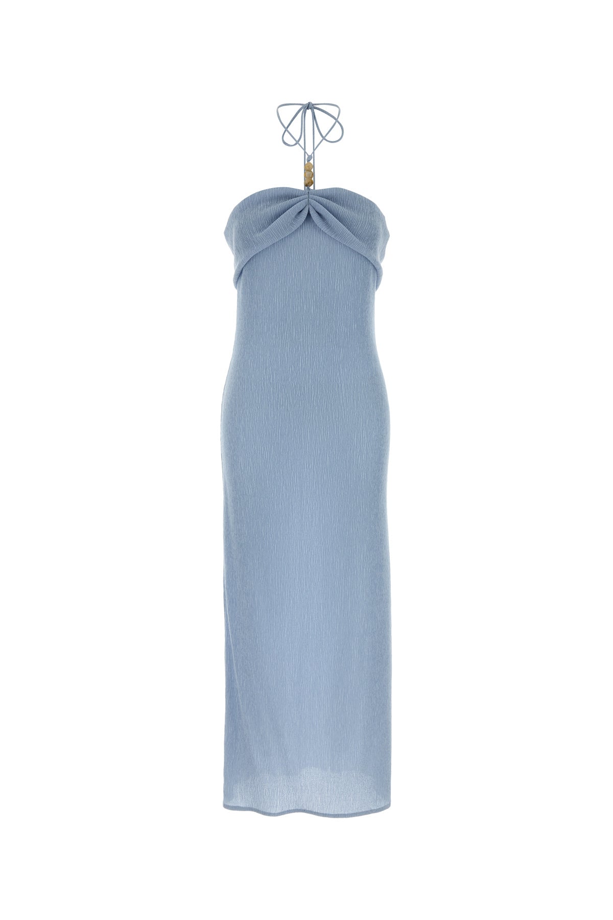 MAGDA BUTRYM Abito in misto lyocell stretch azzurro