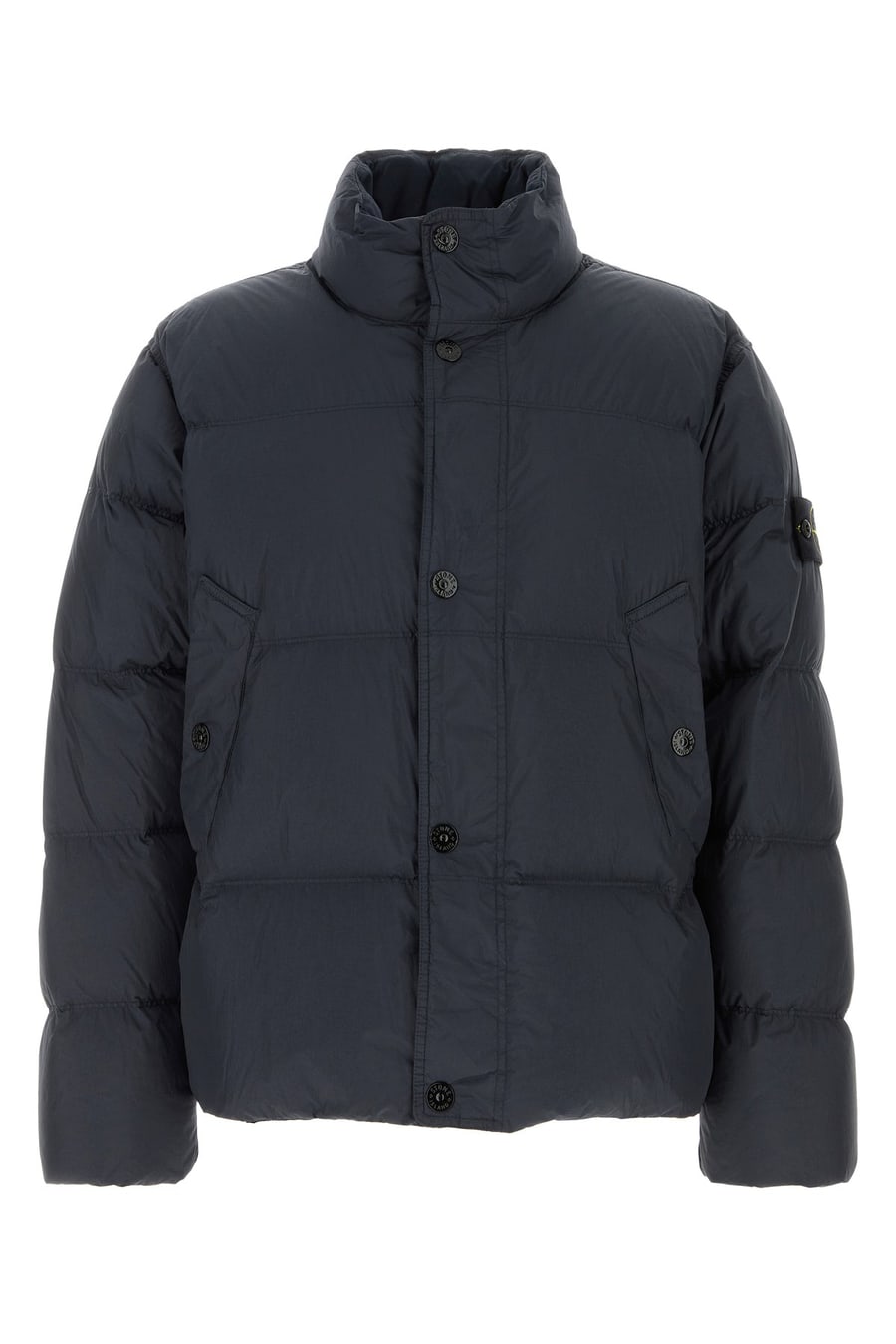 Stone Island Piumino in nylon blu navy