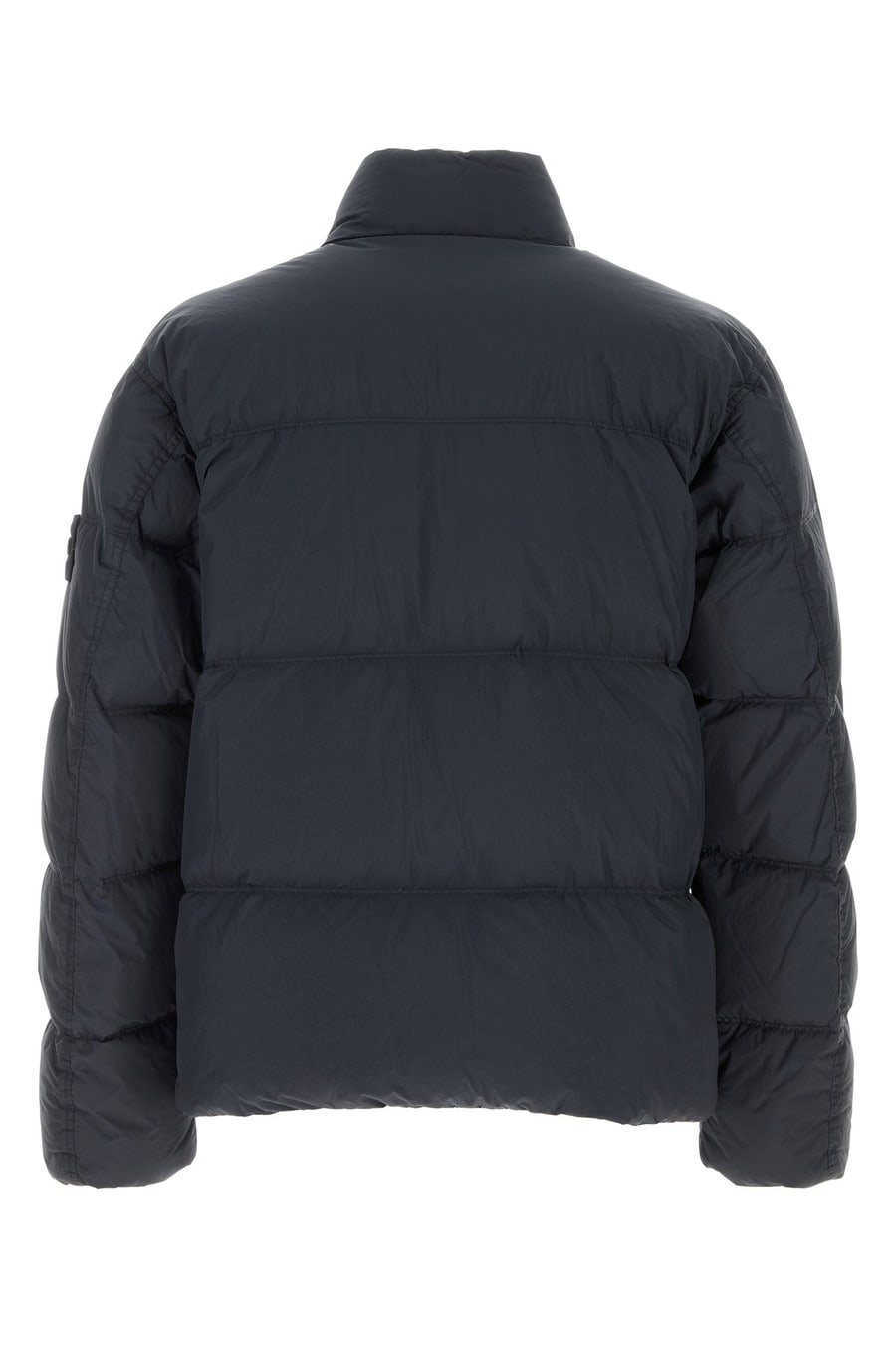 Stone Island Piumino in nylon blu navy, view 2