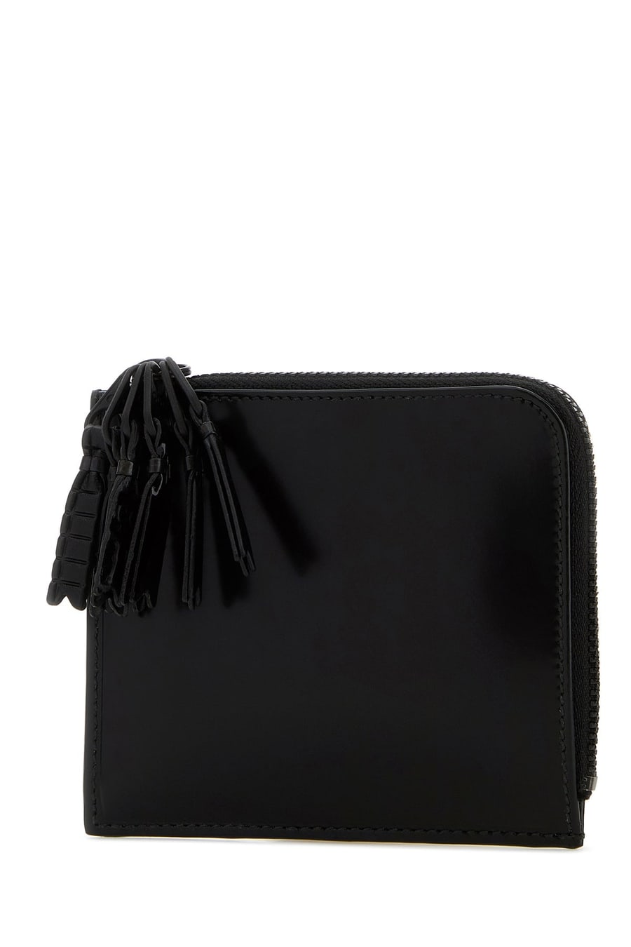 COMME DES GARCONS Portacarte in pelle nera, view 2