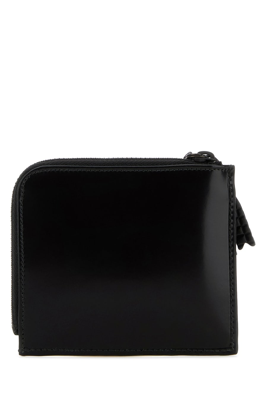 COMME DES GARCONS Portacarte in pelle nera, view 3