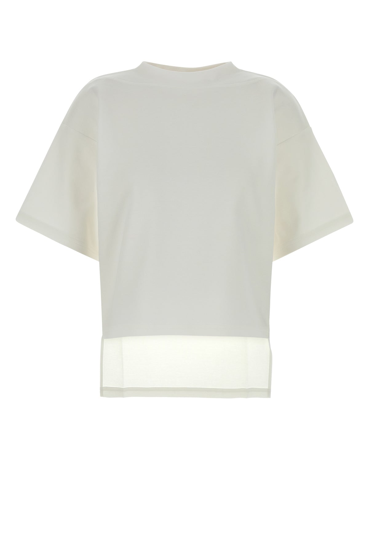 Alaïa T-shirt in misto cotone bianco