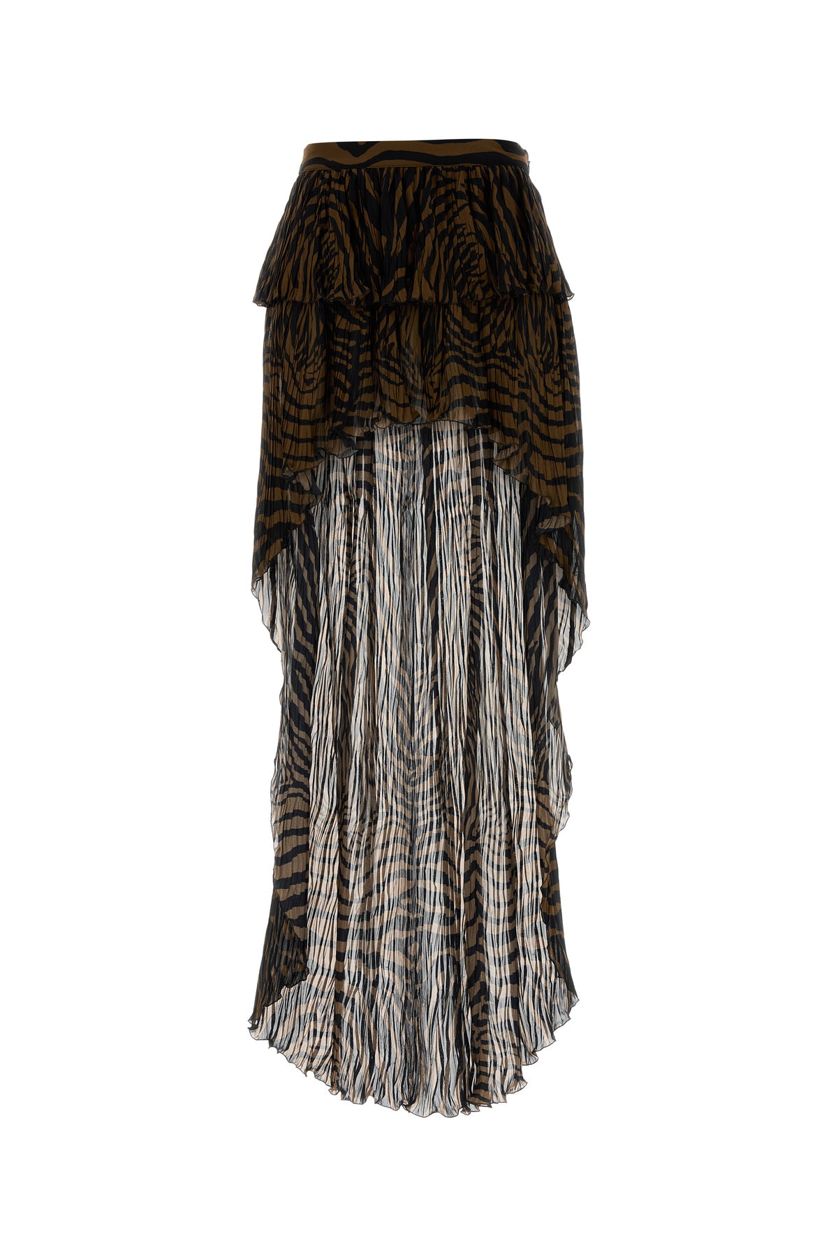 BLUMARINE Gonna in crepe stampato