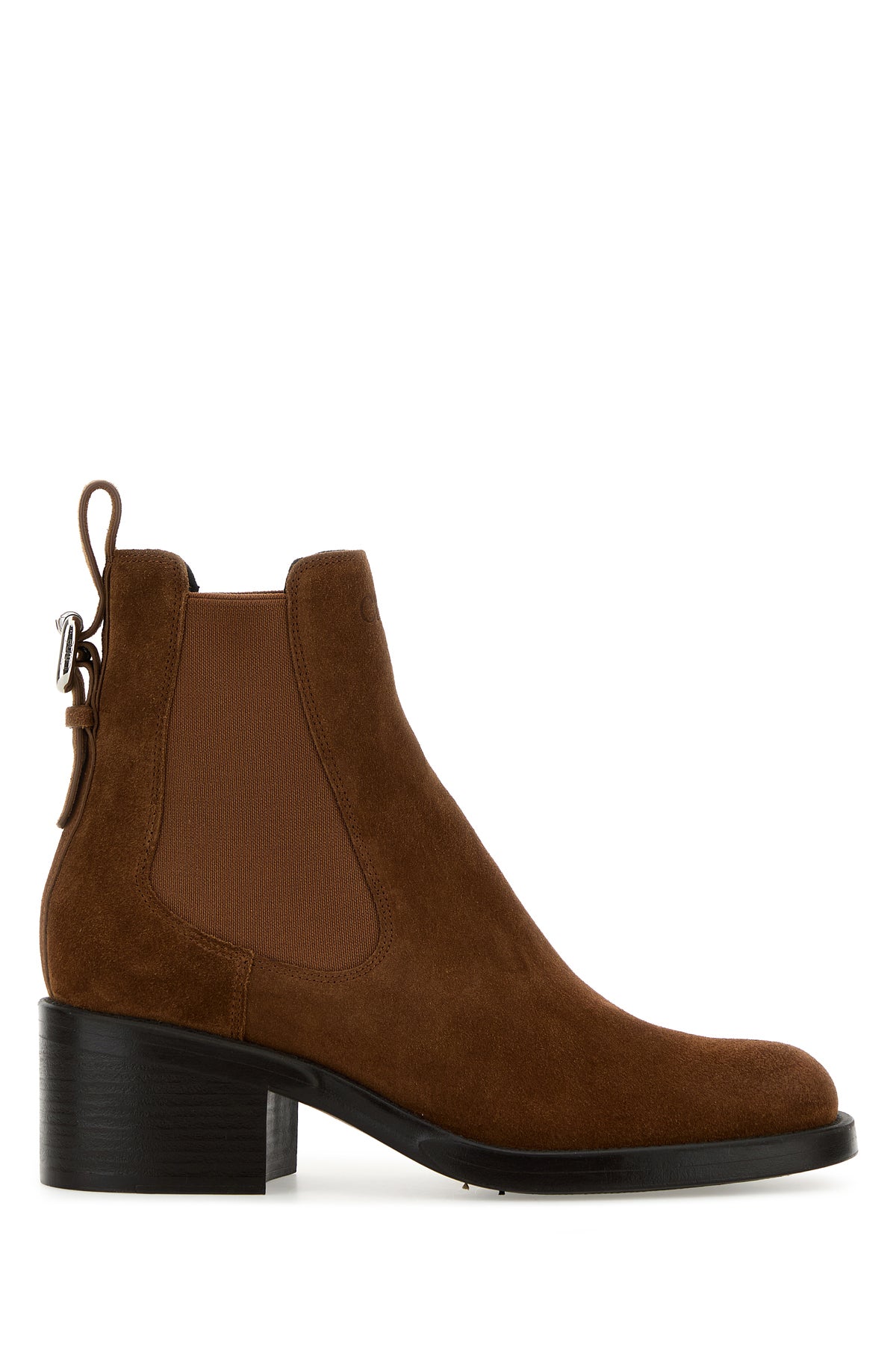 Chloé Stivaletti Dakota in pelle scamosciata caramello