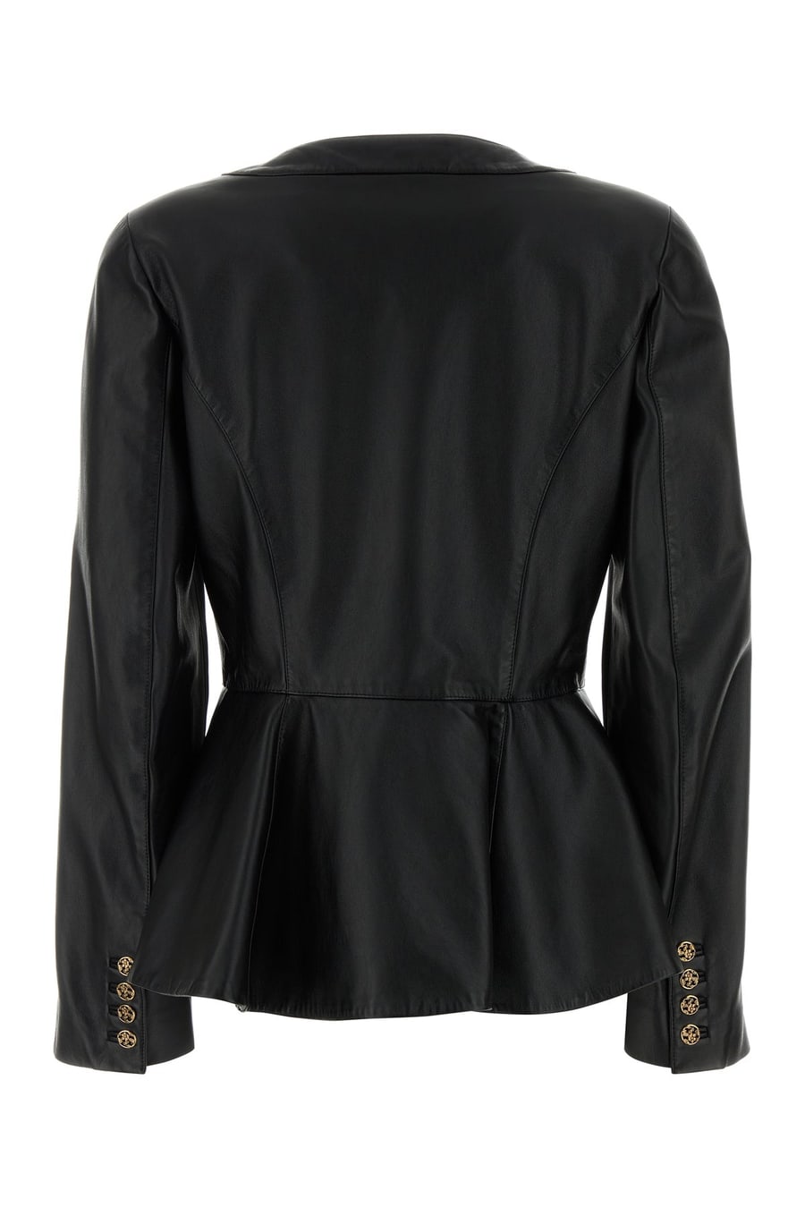 Chloé Giacca in pelle nera, view 2