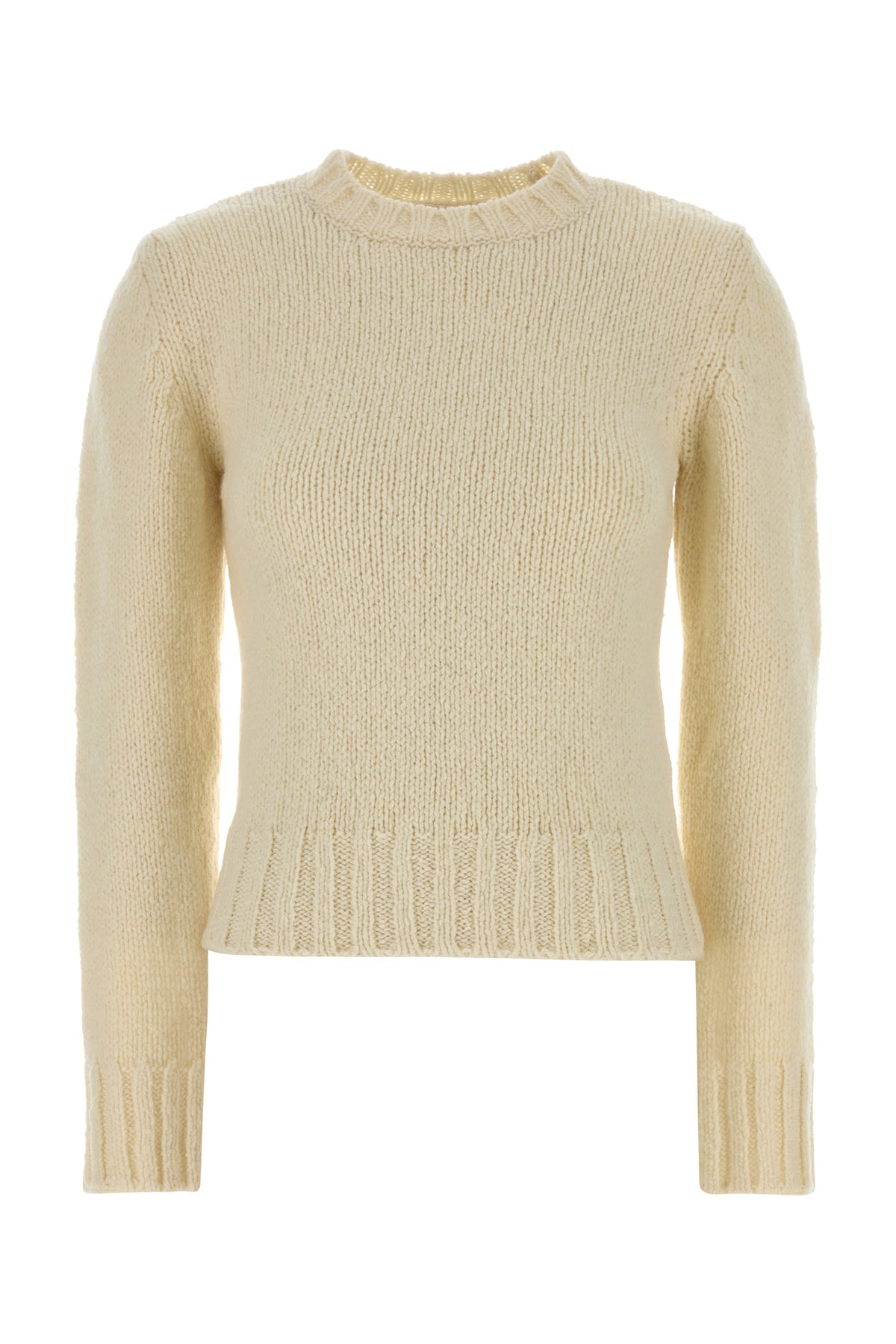 A.P.C. Maglione Court in lana avorio