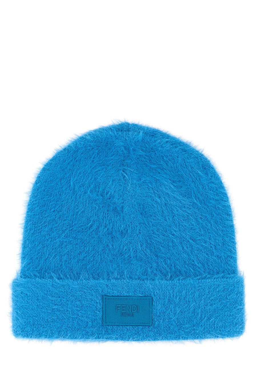 Fendi Cuffia in nylon azzurro