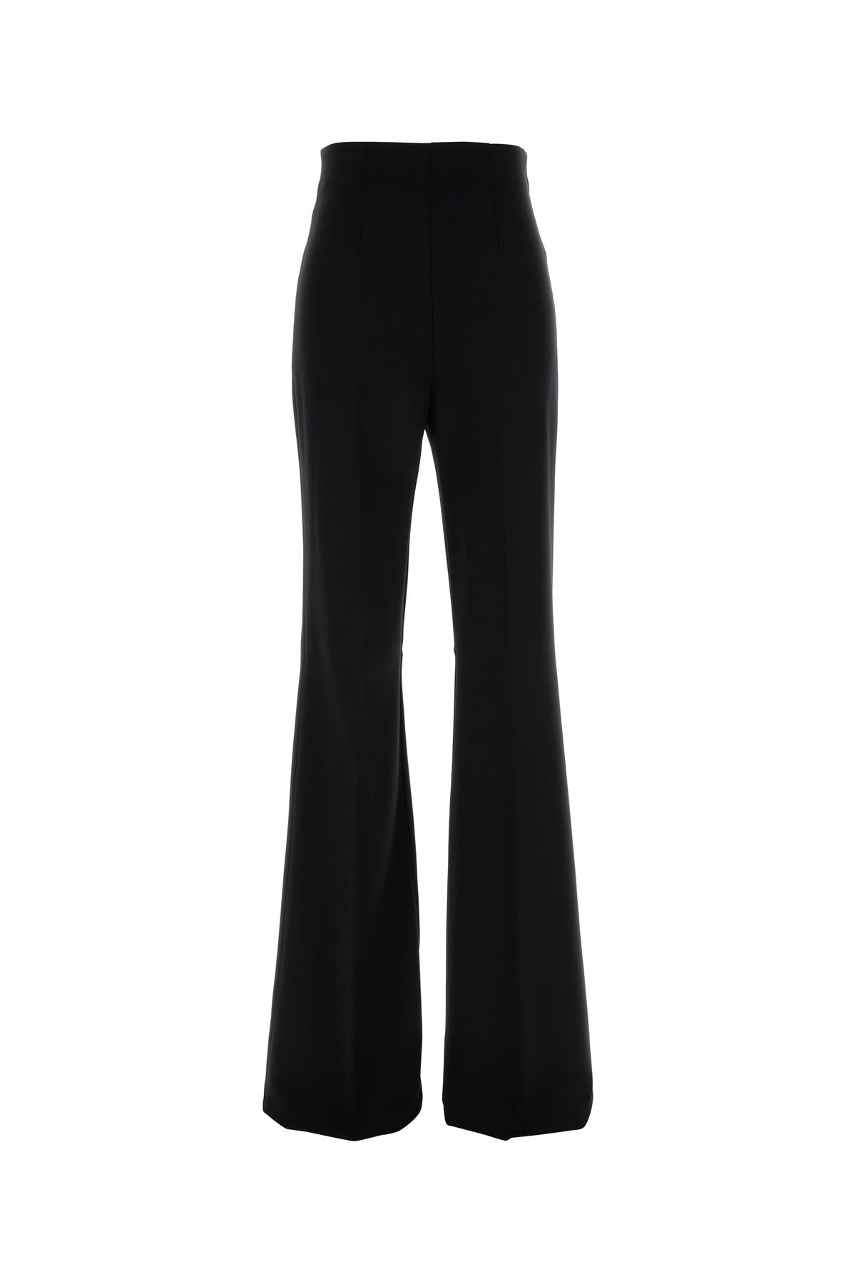 Sportmax Pantalone Gettone in nylon stretch nero