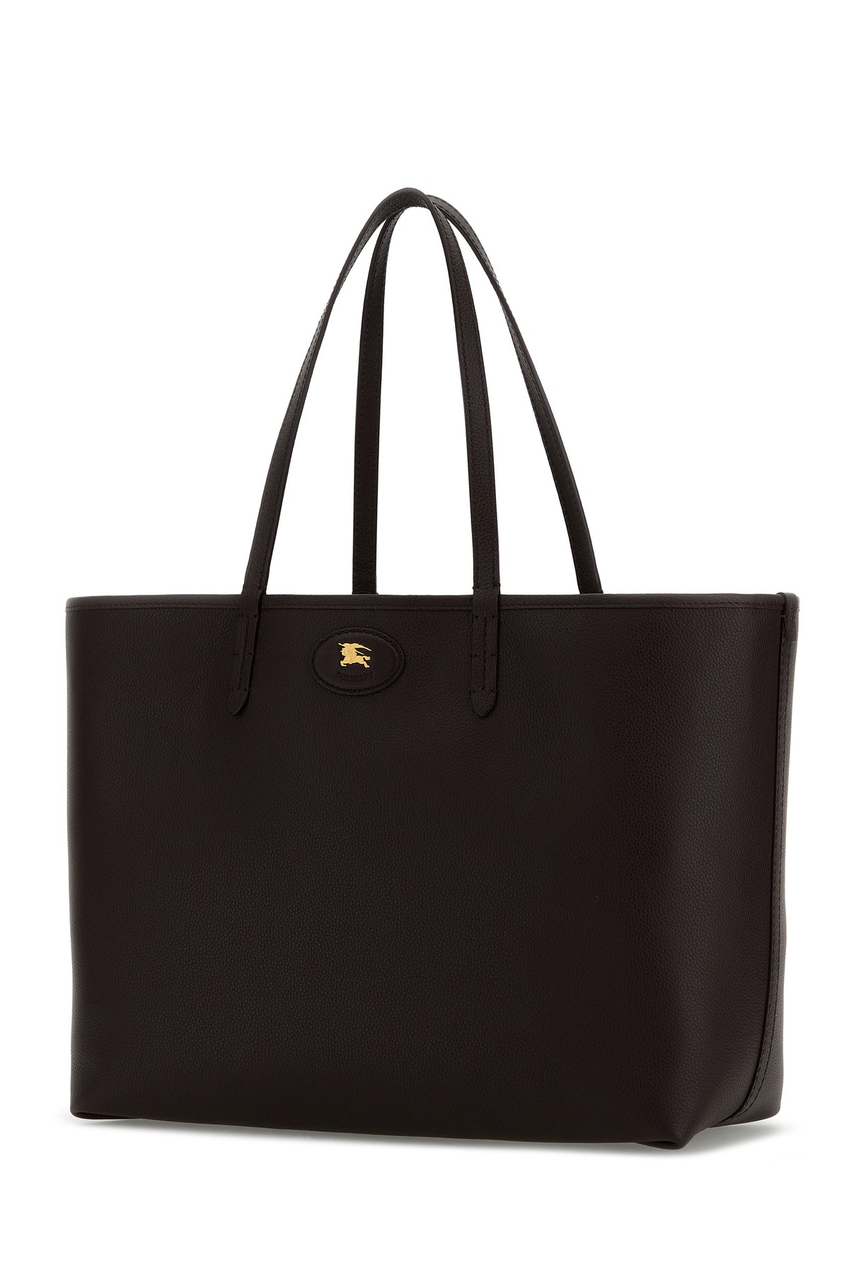 Burberry Borsa shopping reversibile in pelle testa di moro, view 2