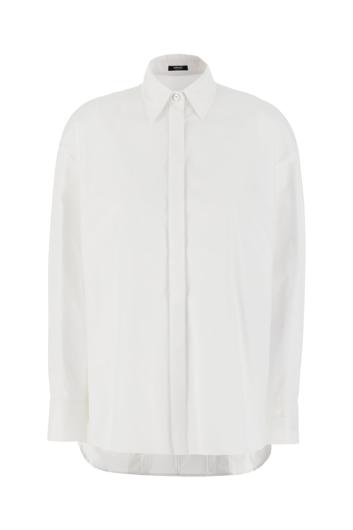Versace Camicia in popeline bianco