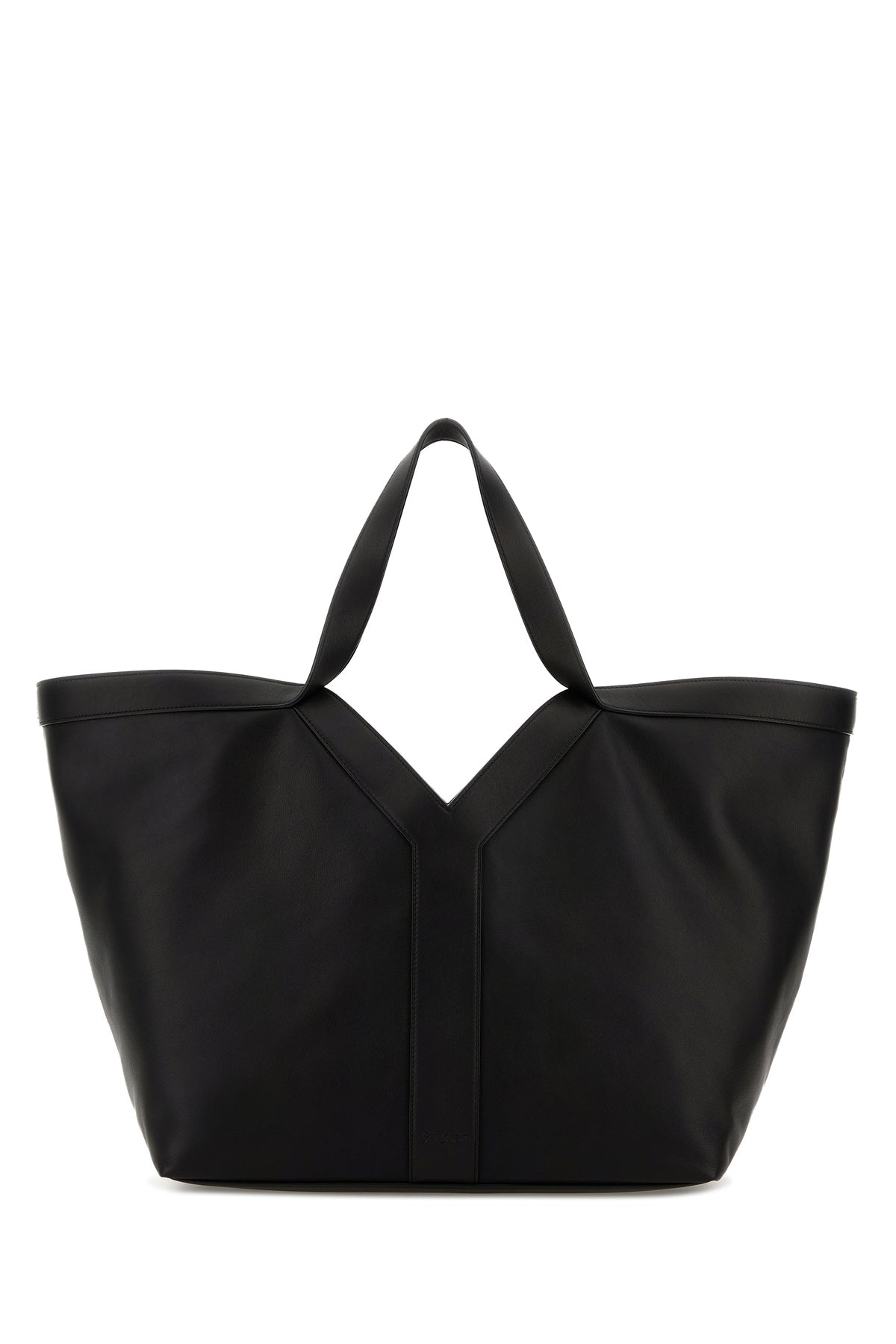 Saint Laurent Borsa shopping Y in pelle nera