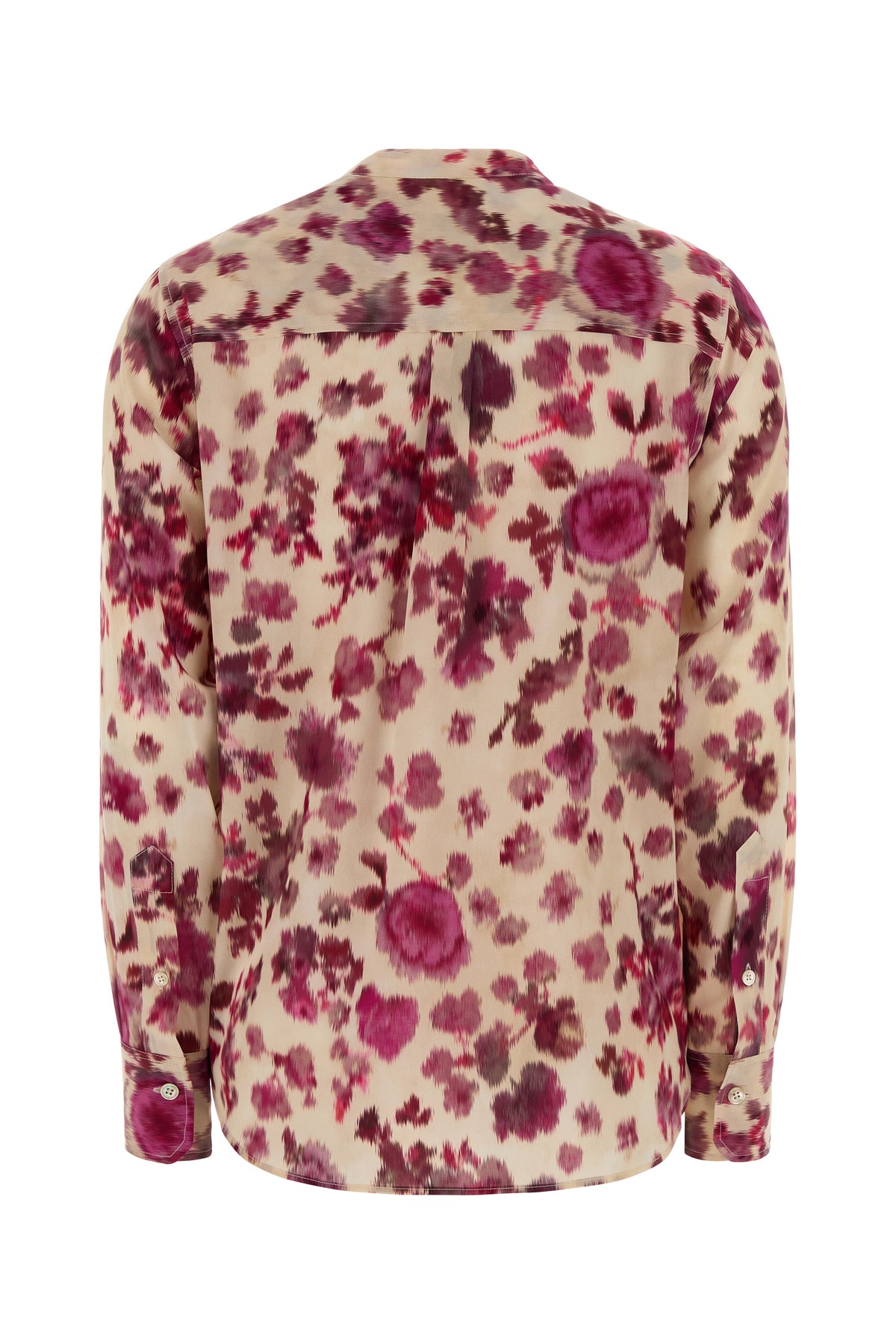 Isabel Marant Camicia Rusak in seta stretch stampata, view 2
