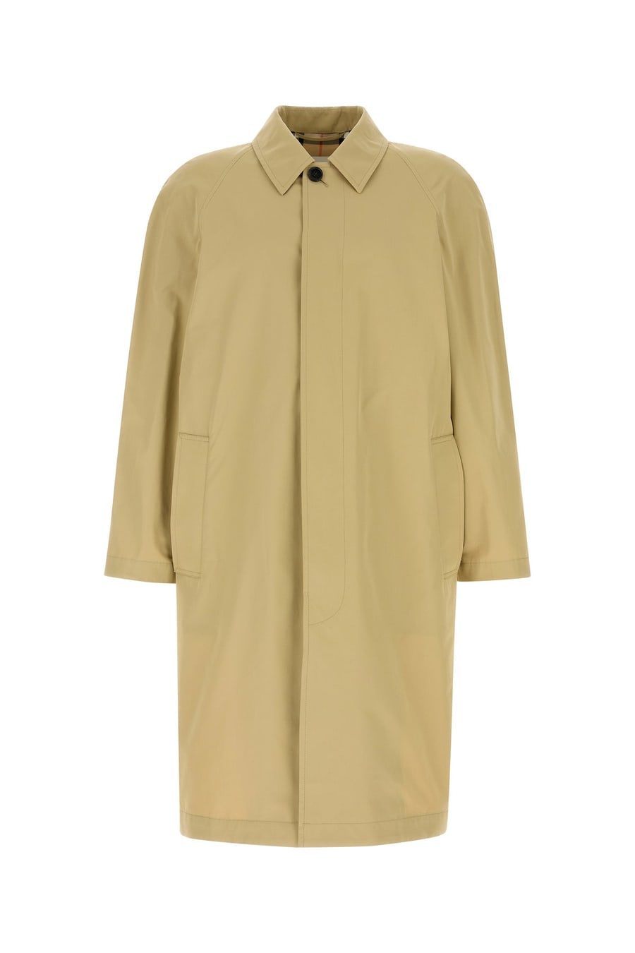 Burberry Soprabito in cotone beige