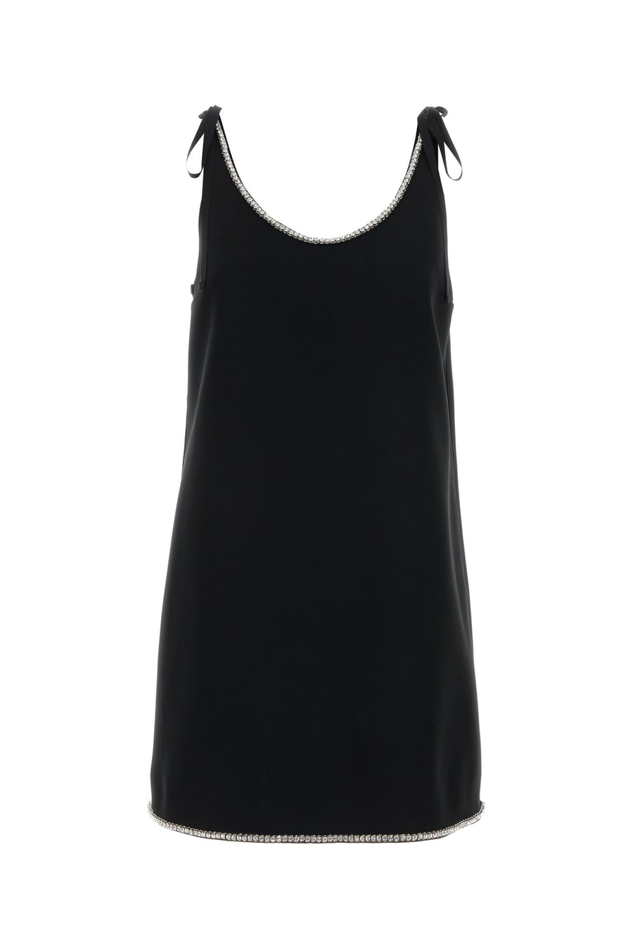 Prada Mini abito in sablè nero