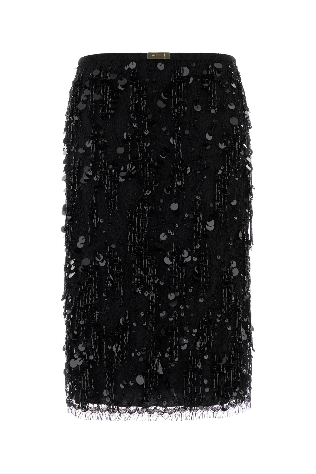 Gucci Gonna in pizzo nero