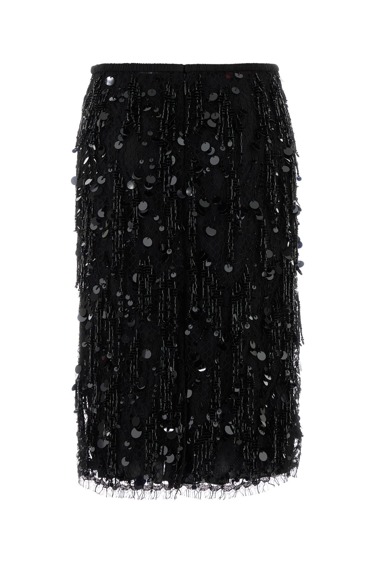 Gucci Gonna in pizzo nero, view 2