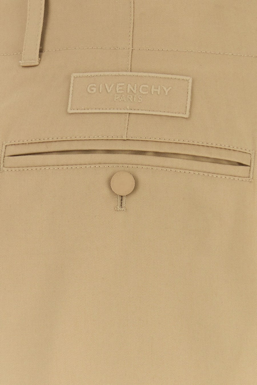 Givenchy Bermuda in cotone beige, view 3