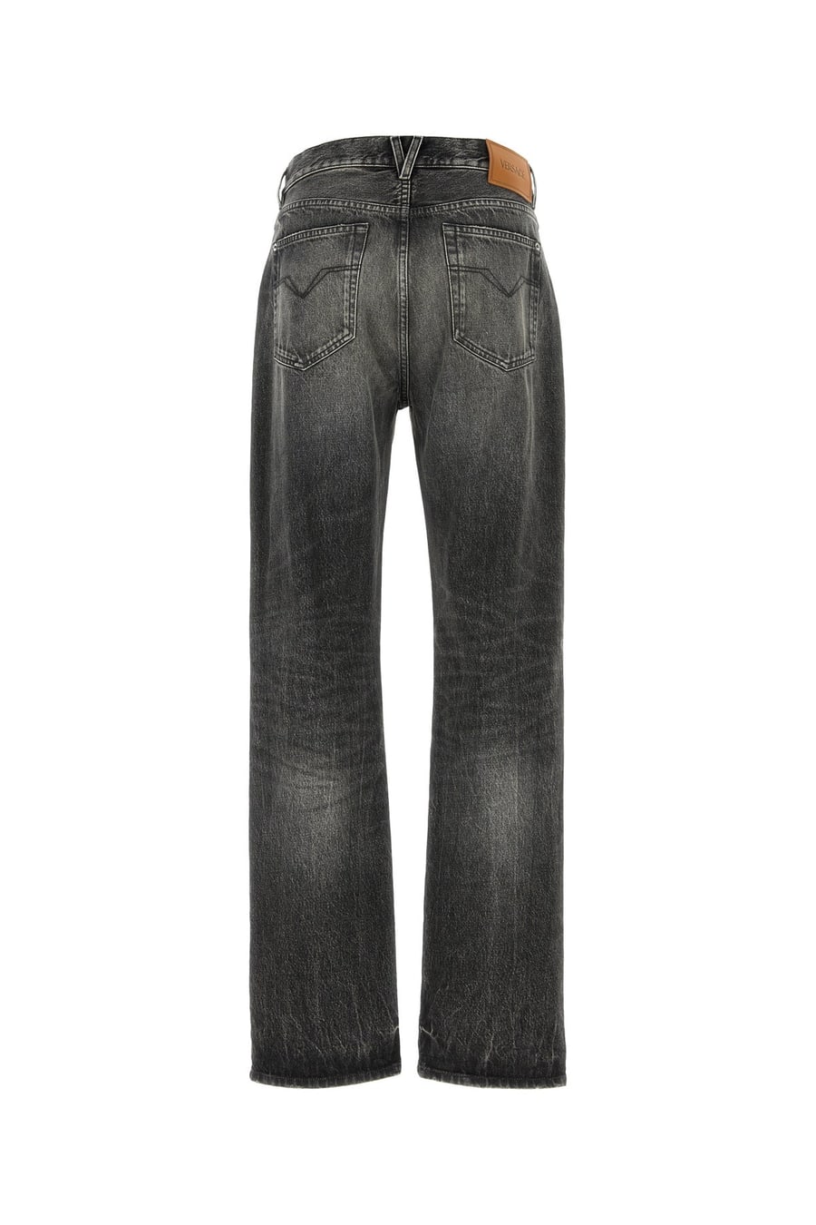 Versace Jeans in denim nero, view 2