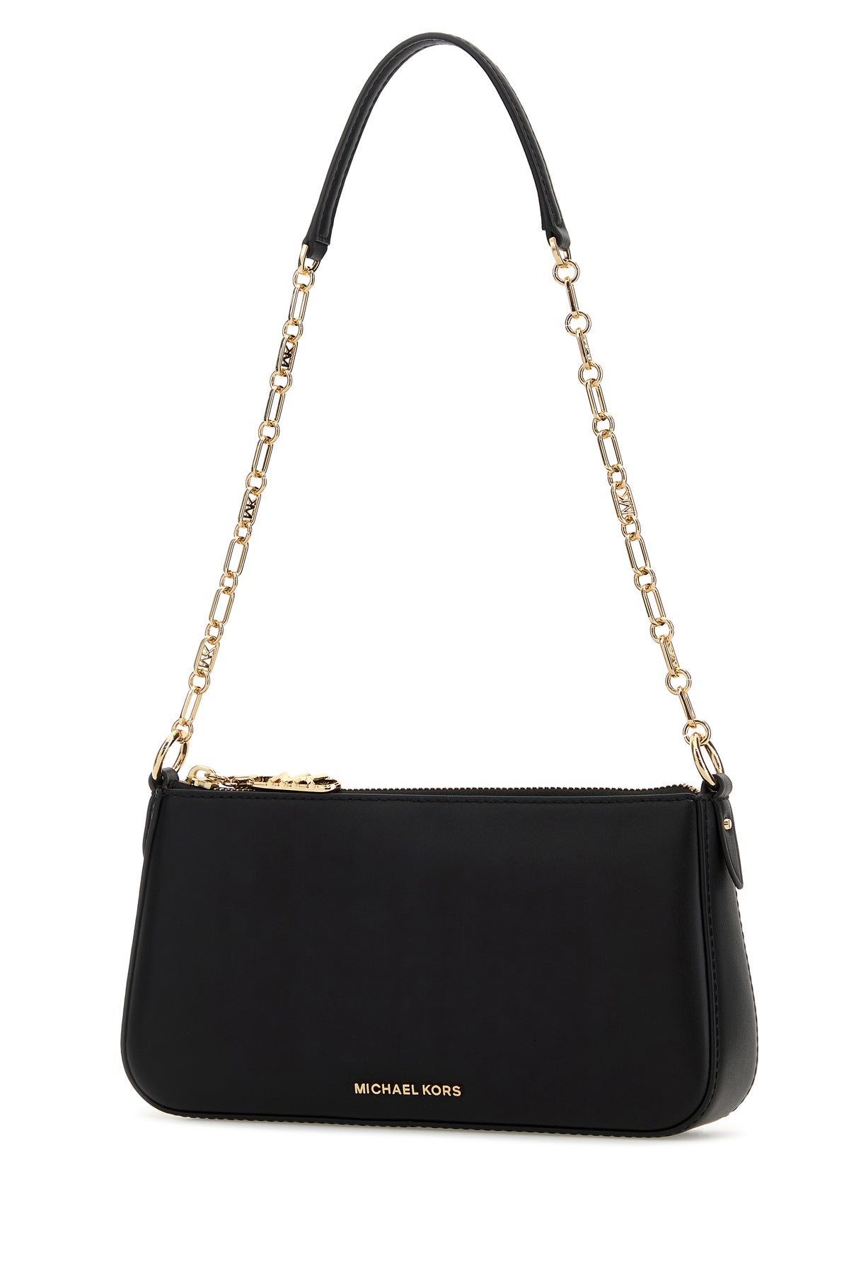 MICHAEL BY MICHAEL KORS Borsa a spalla Empire in pelle nera, view 2