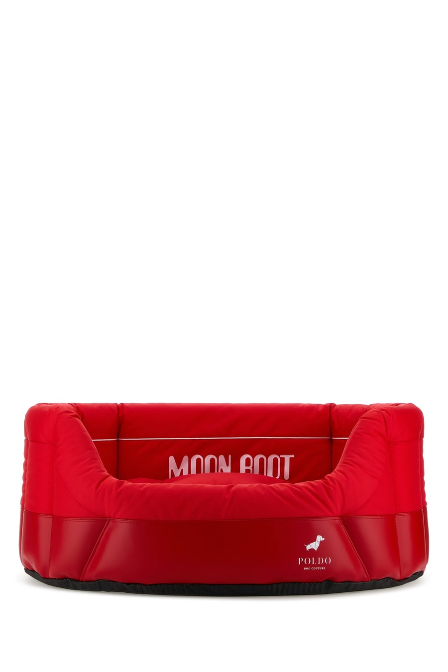 POLDO DOG COUTURE Cuccia per cani Poldo Dog Couture x Moonboot in tessuto rosso