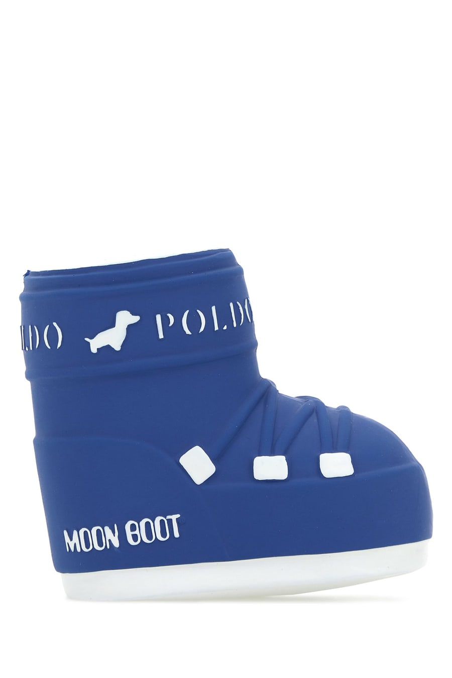 POLDO DOG COUTURE Gioco per cani Poldo Dog Couture x Moonboot in gomma blu