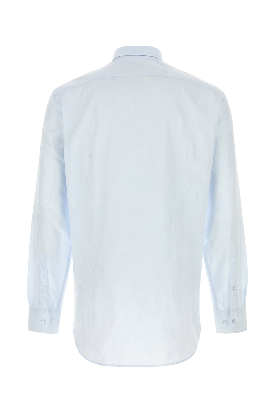 Etro Camicia in cotone azzurro pastello, view 2