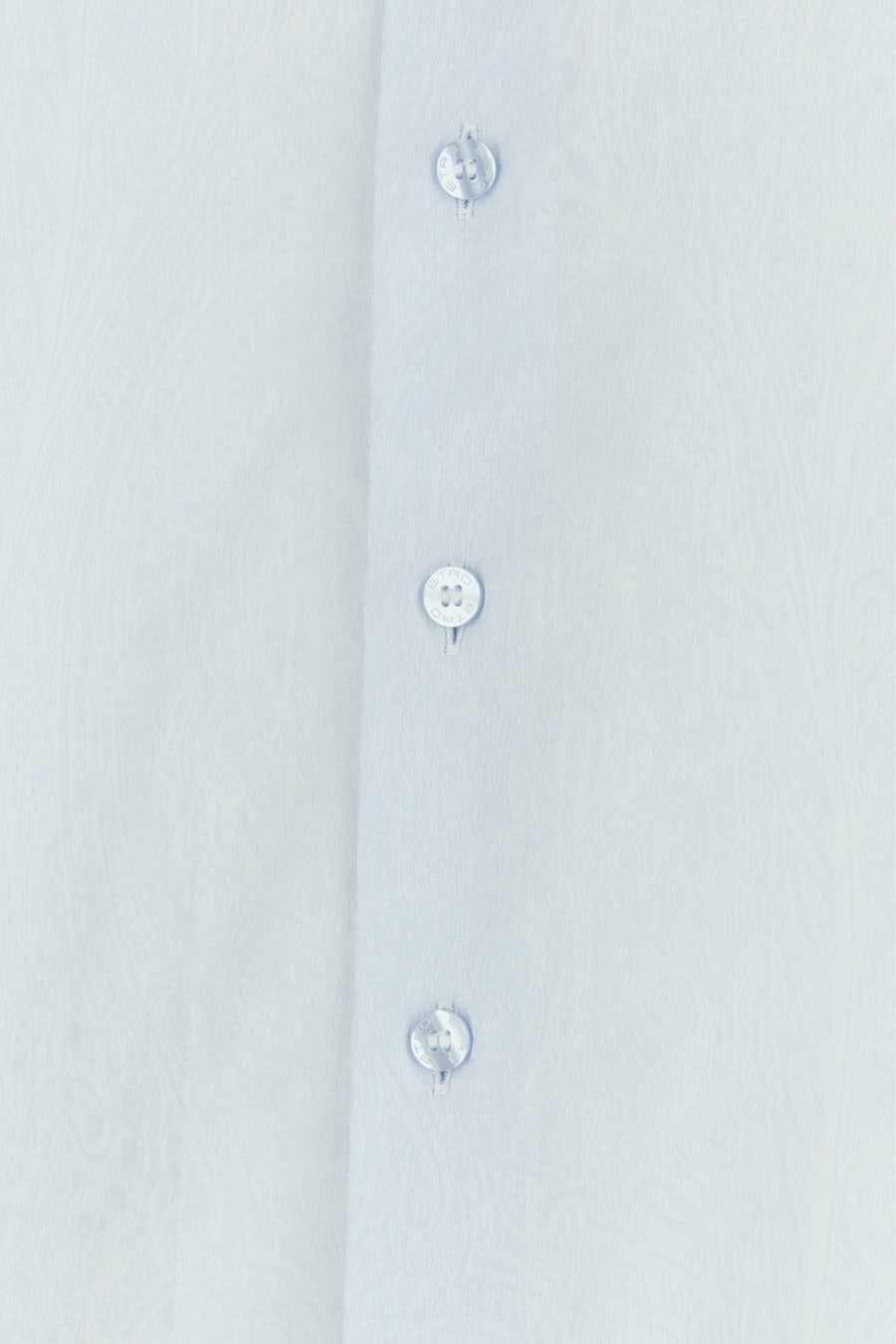 Etro Camicia in cotone azzurro pastello, view 3