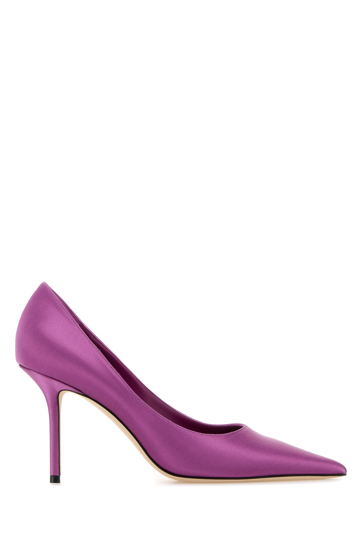 Jimmy Choo Scarpe con tacco Love in raso viola