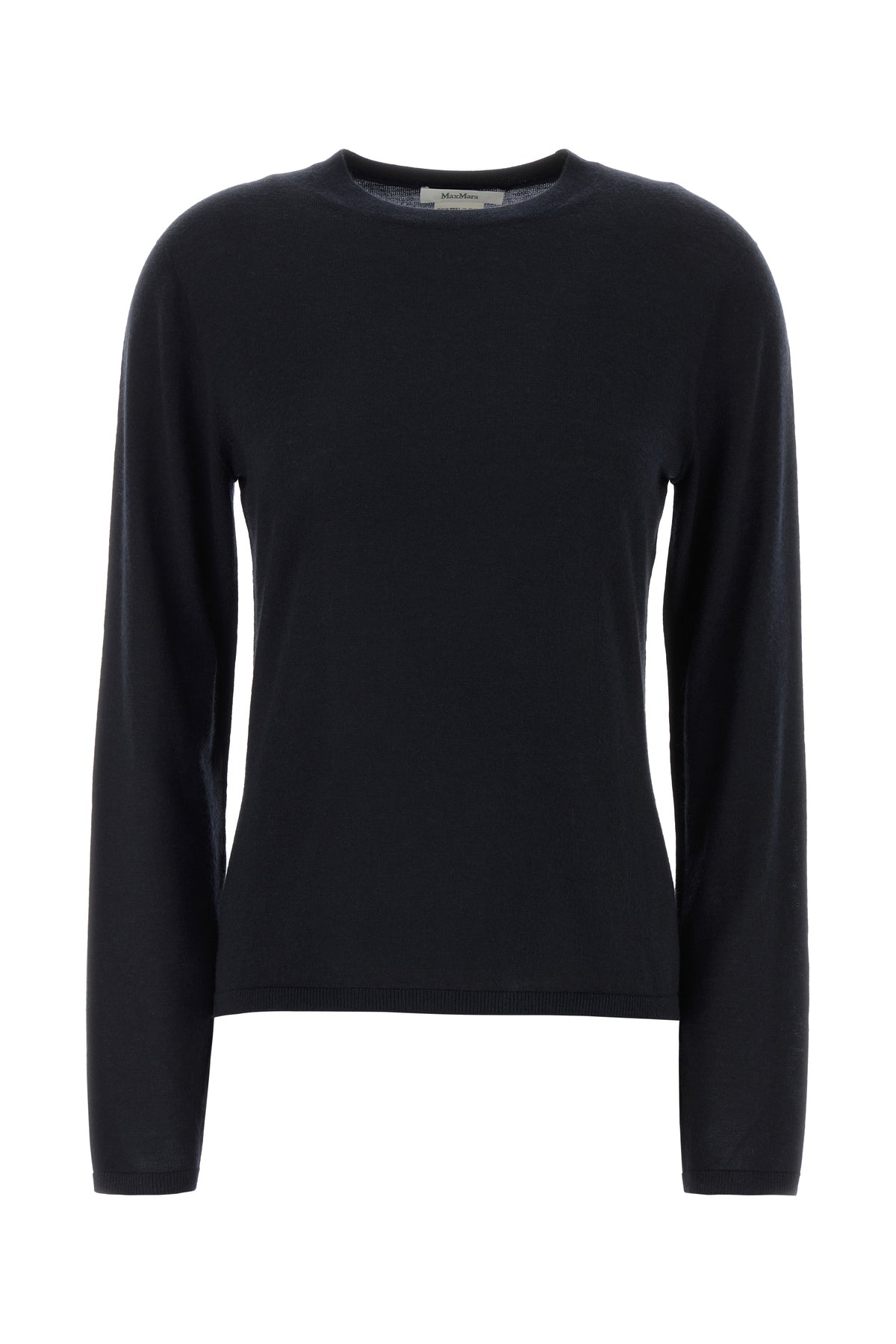 Max Mara Maglione Mxpittura in cashmere blu notte