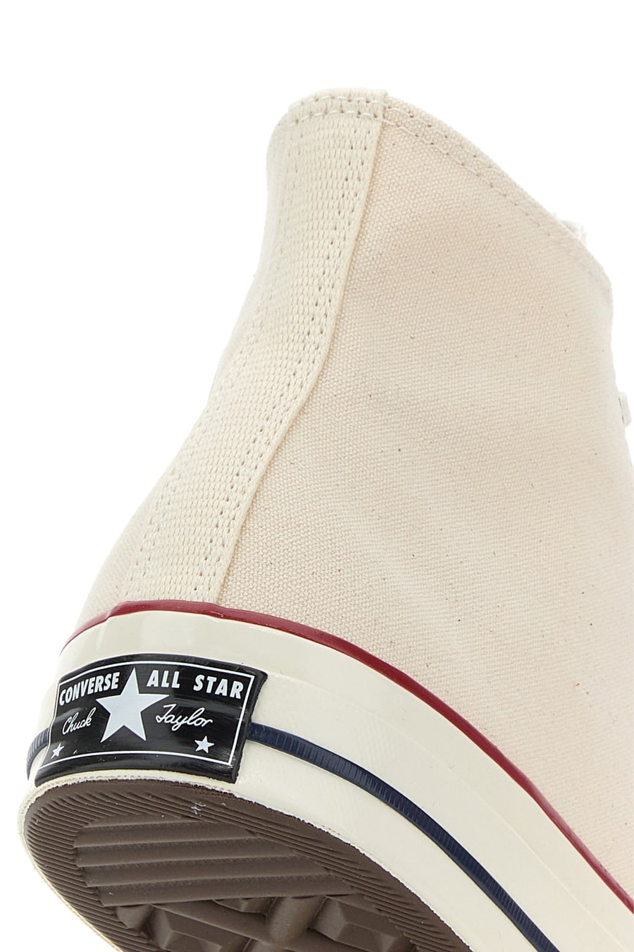 CONVERSE Sneakers Chuck 70 in tela avorio, view 4