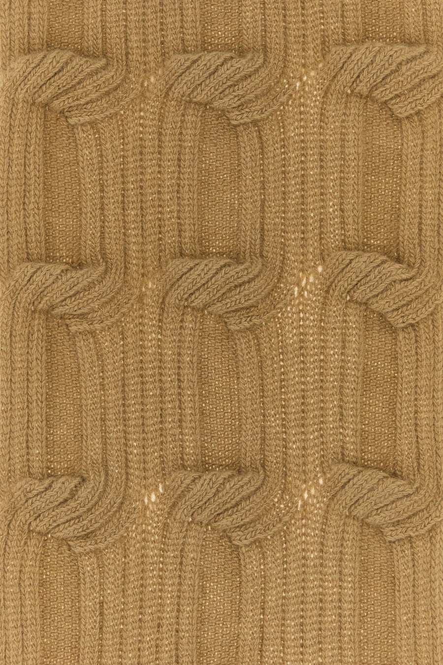 Stella McCartney Sciarpa in lana cammello, view 3