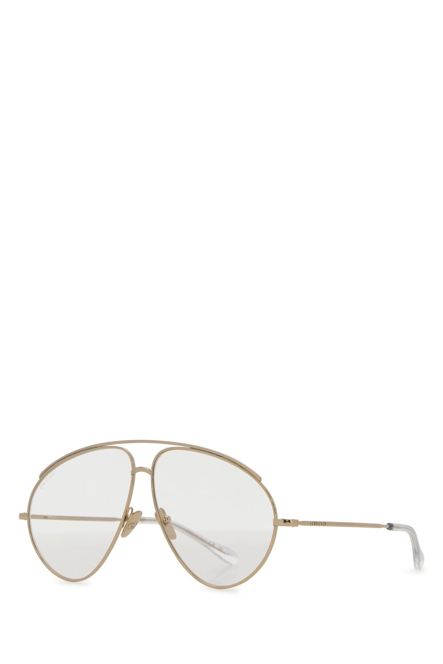 Gucci Occhiali in metallo oro