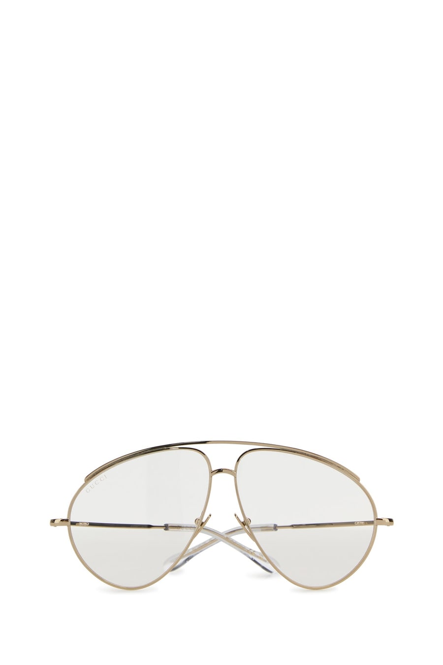 Gucci Occhiali in metallo oro, view 2