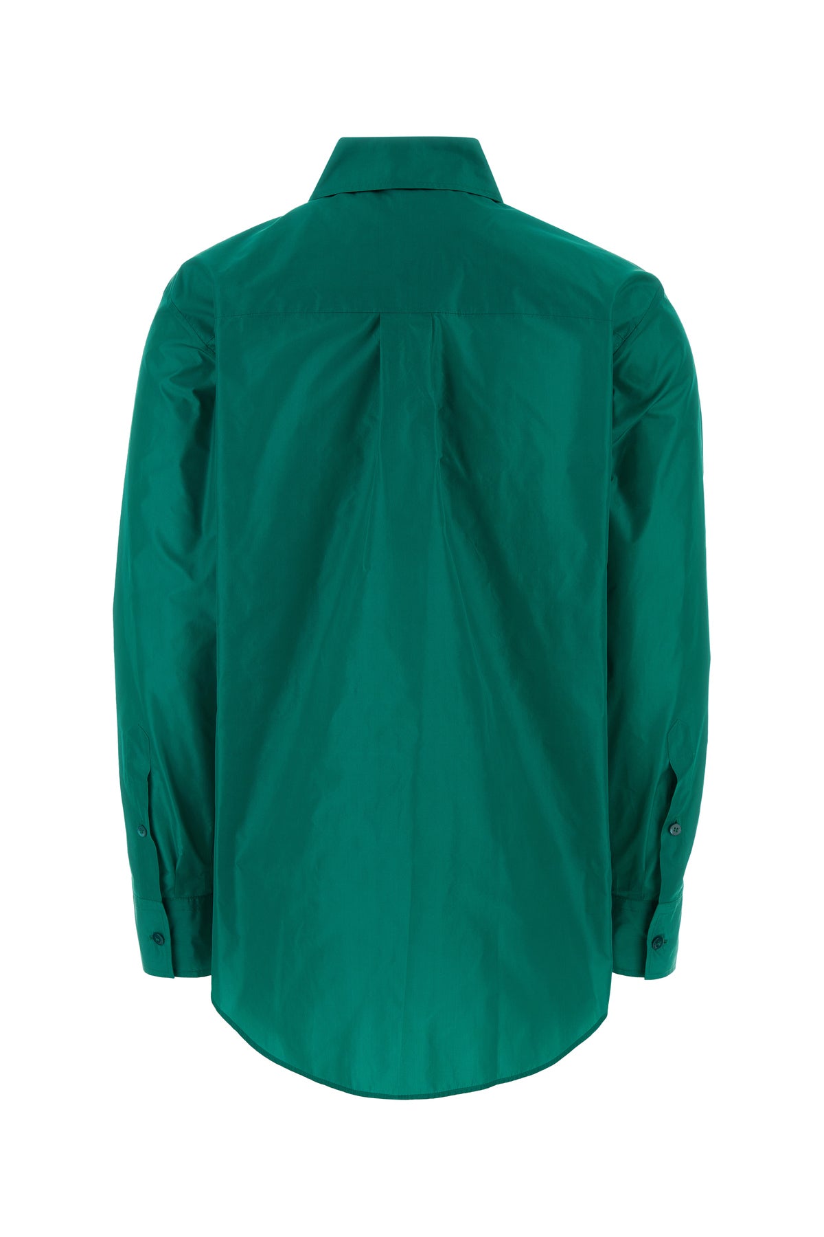 Fendi Camicia in taffetà turchese, view 2