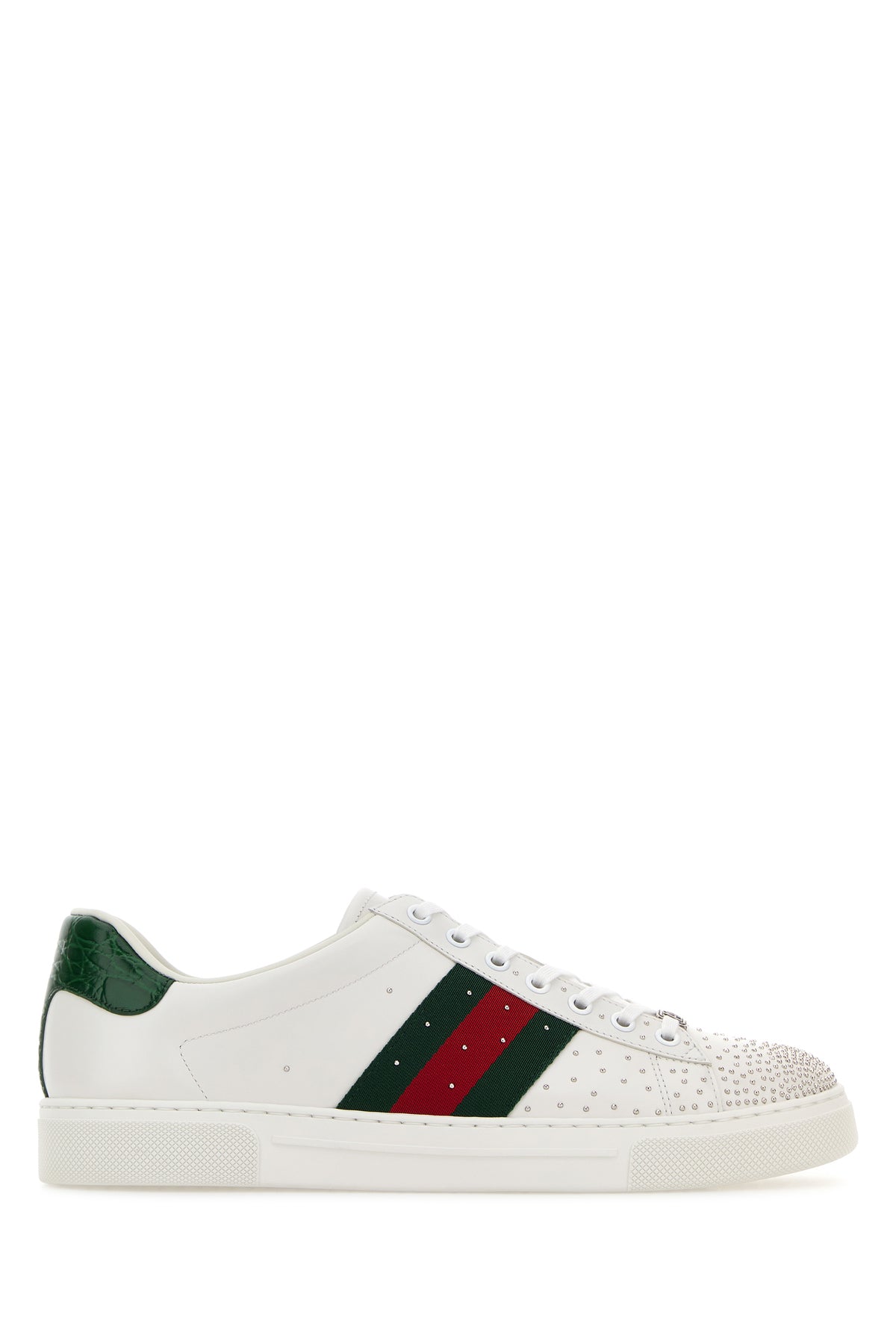 Gucci Sneakers Gucci Ace in pelle bianca