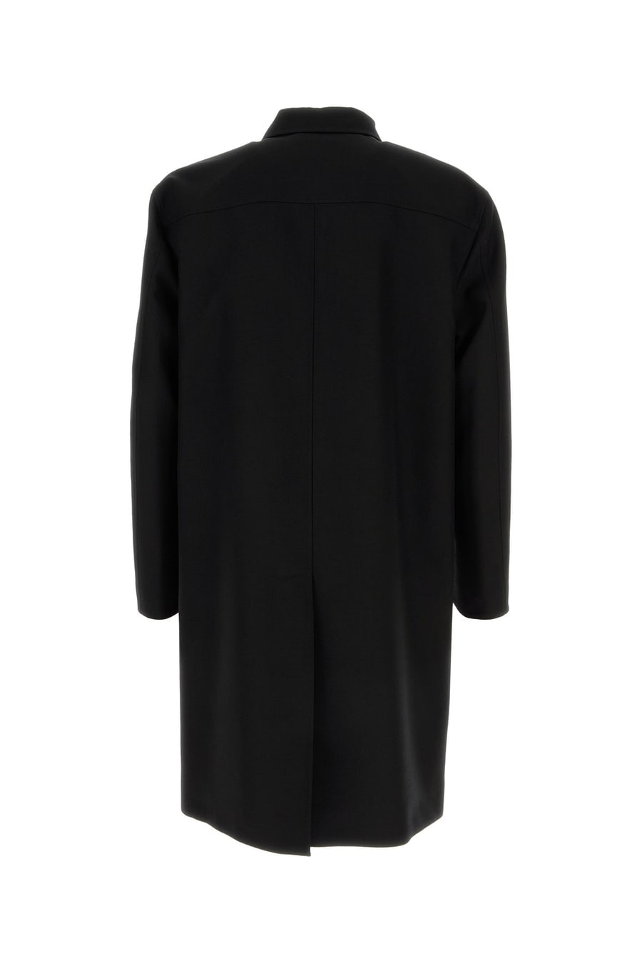 Gucci Cappotto in lana nera, view 2