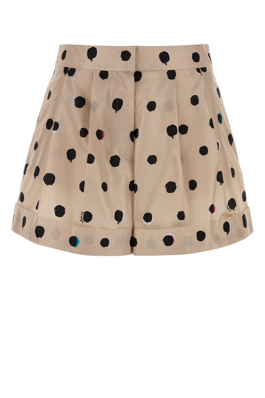 Fendi Shorts in taffetà stampato