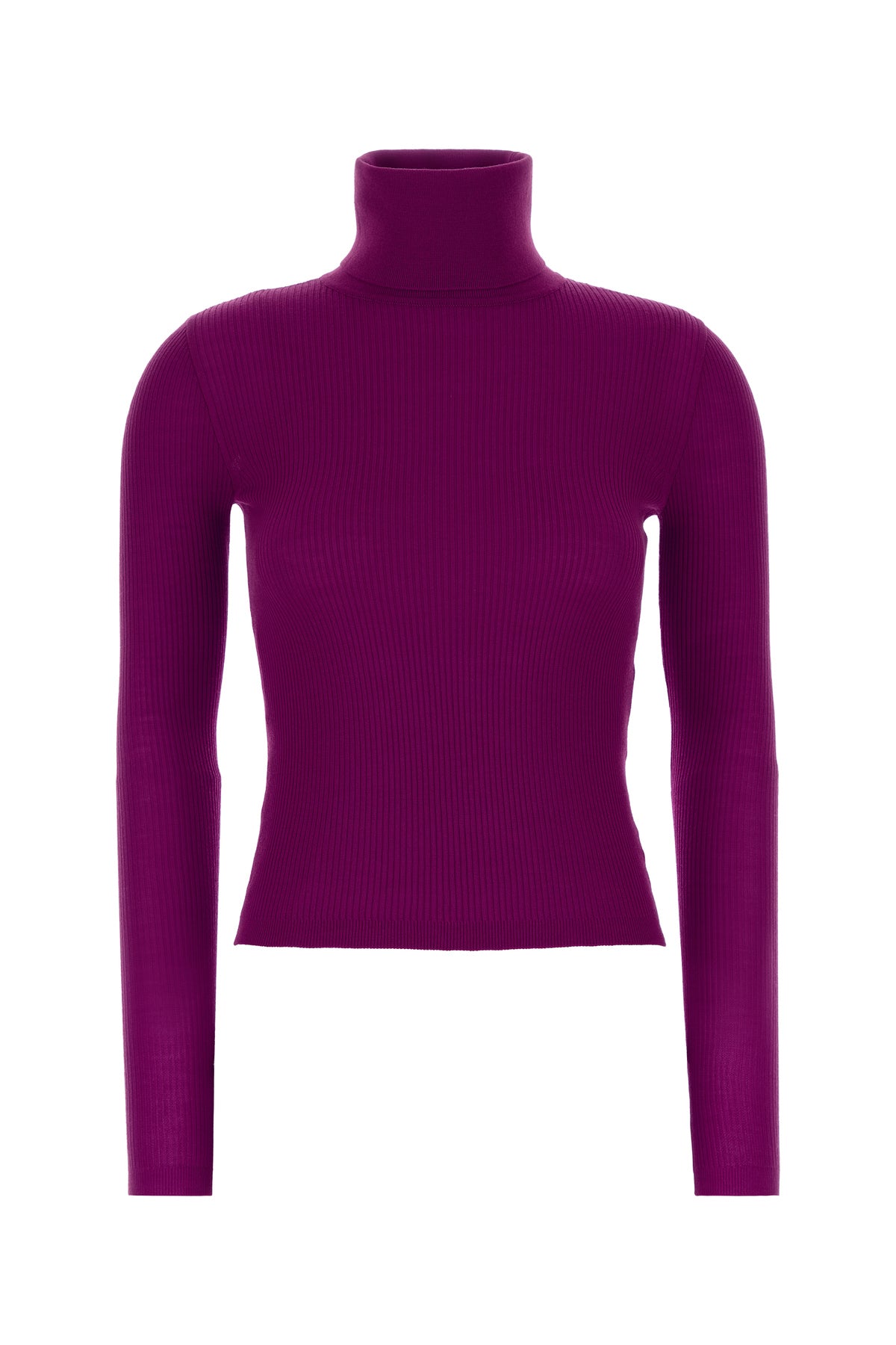 Saint Laurent Maglione in misto cashmere viola