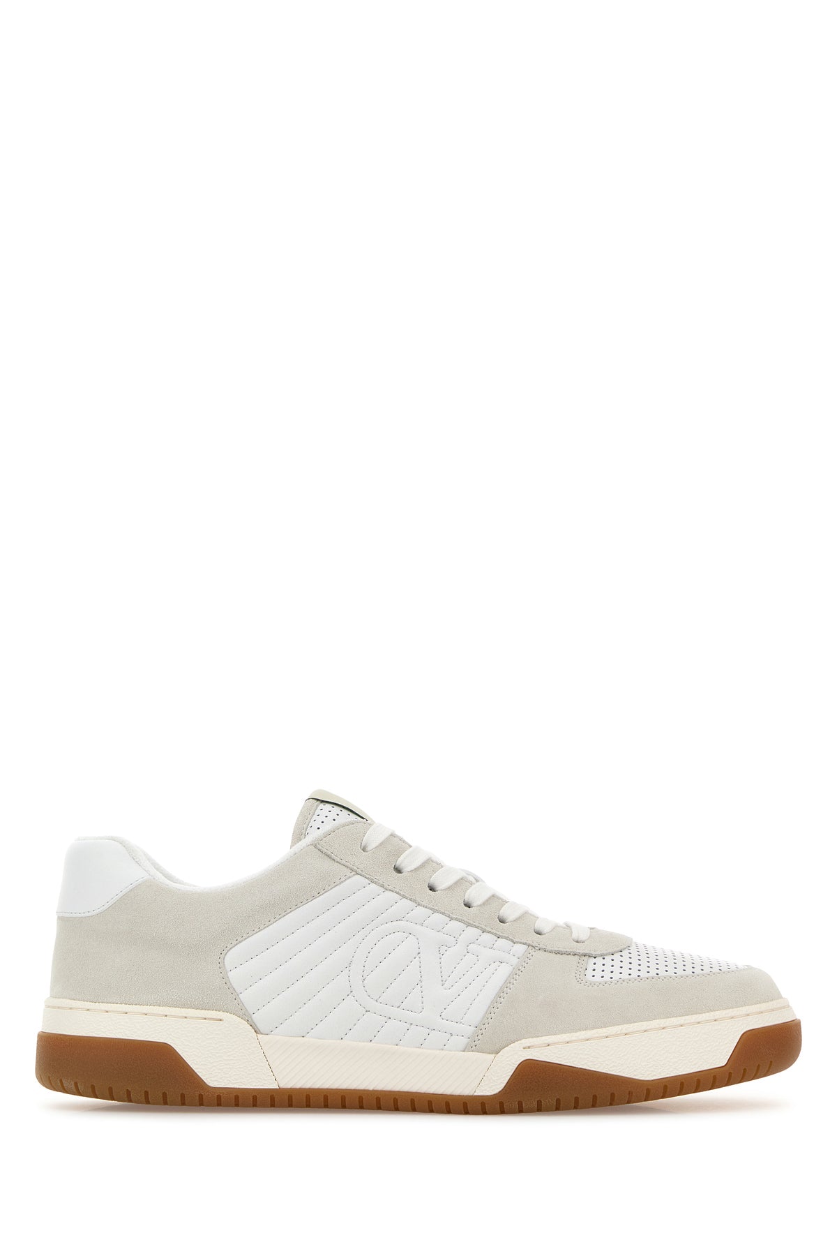 Valentino Garavani Sneakers Sparry bicolor in pelle e pelle scamosciata