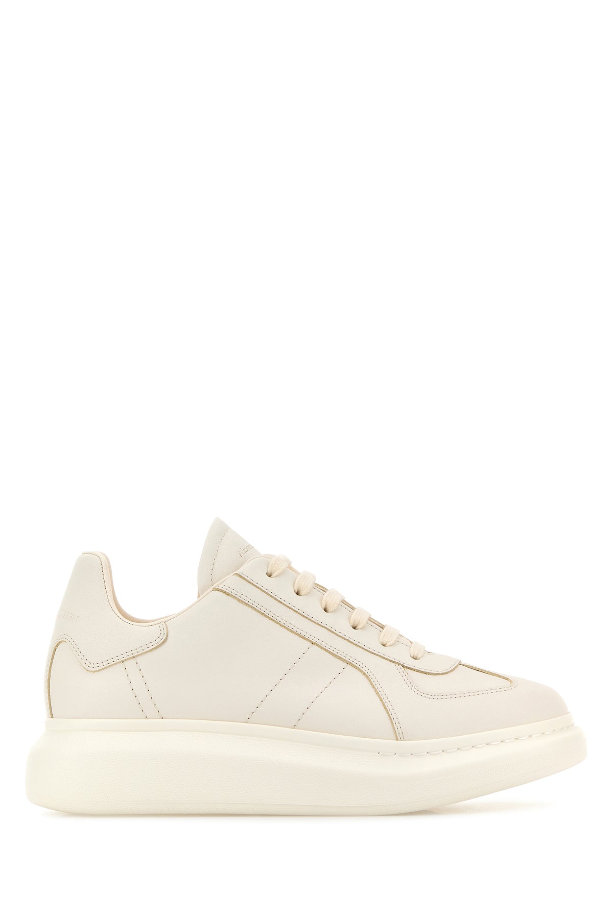 Alexander McQueen Sneakers in pelle bianca